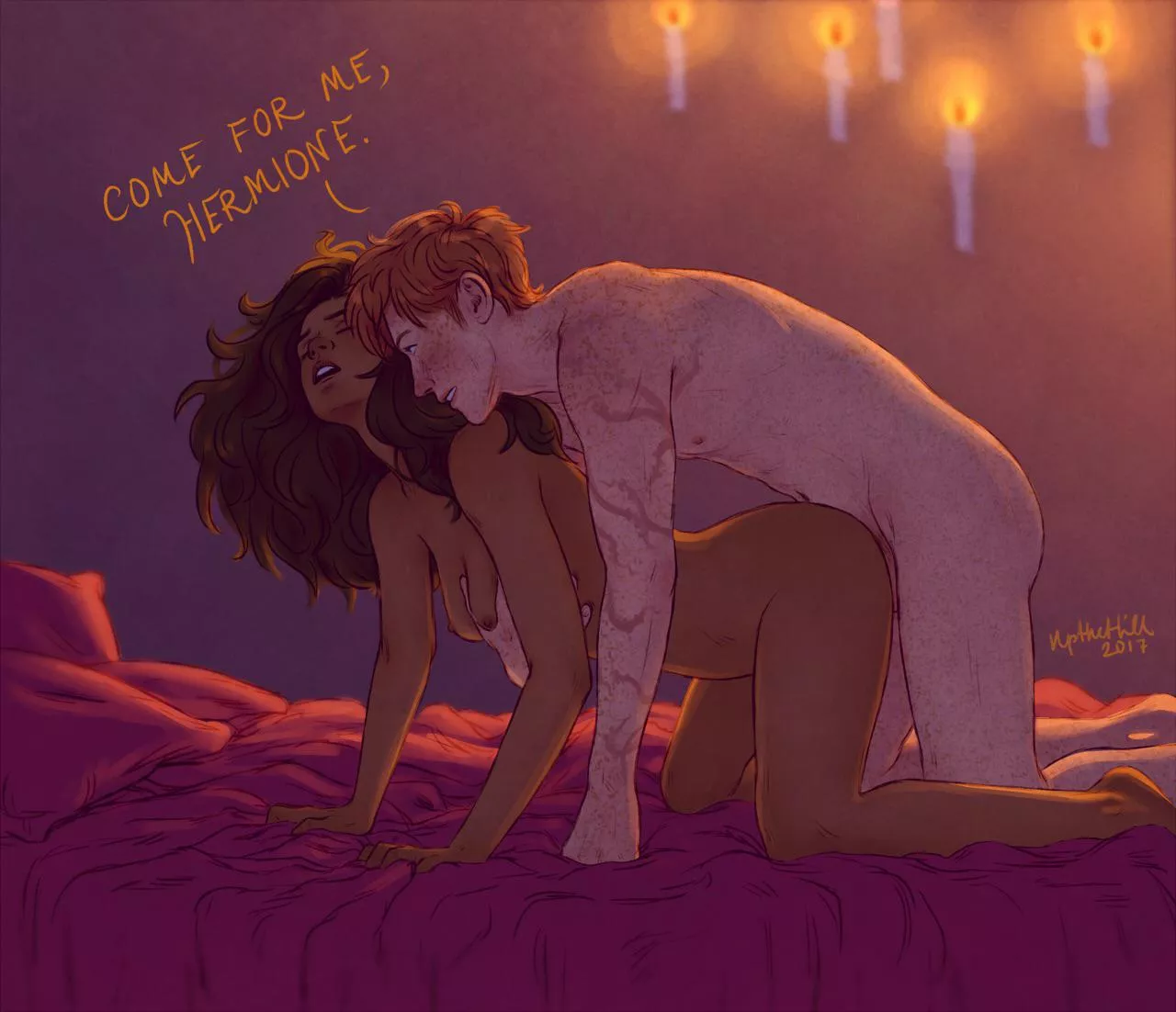 Ron And Hermione (UpTheHill) posted by Ronin280