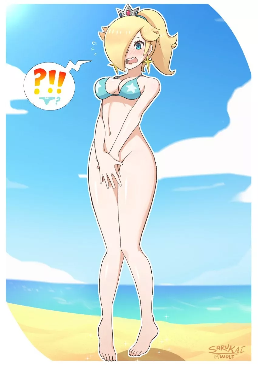 Rosalina lost her bottoms (SarukaiWolf) posted by Novnocie1234