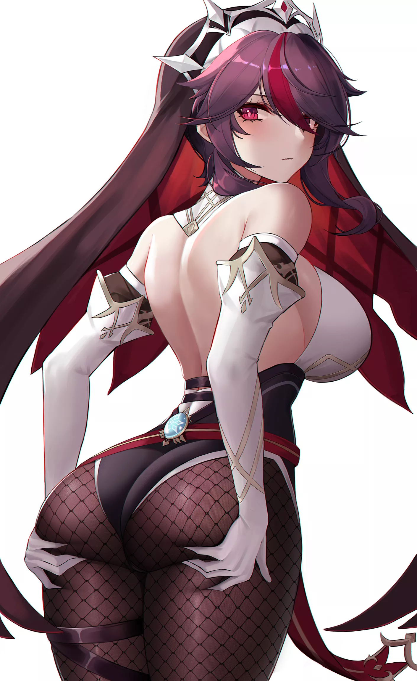 Rosaria's Thighs Be Thick As Oatmeal With No Butter. posted by iLewdWaifus