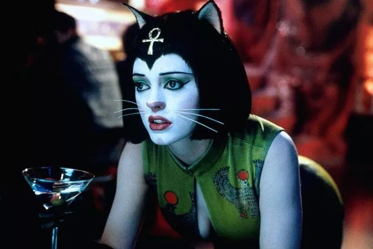 Rose McGowan as Miss Kitty awakened.... urges... in me as a teenager posted by Silakaruna