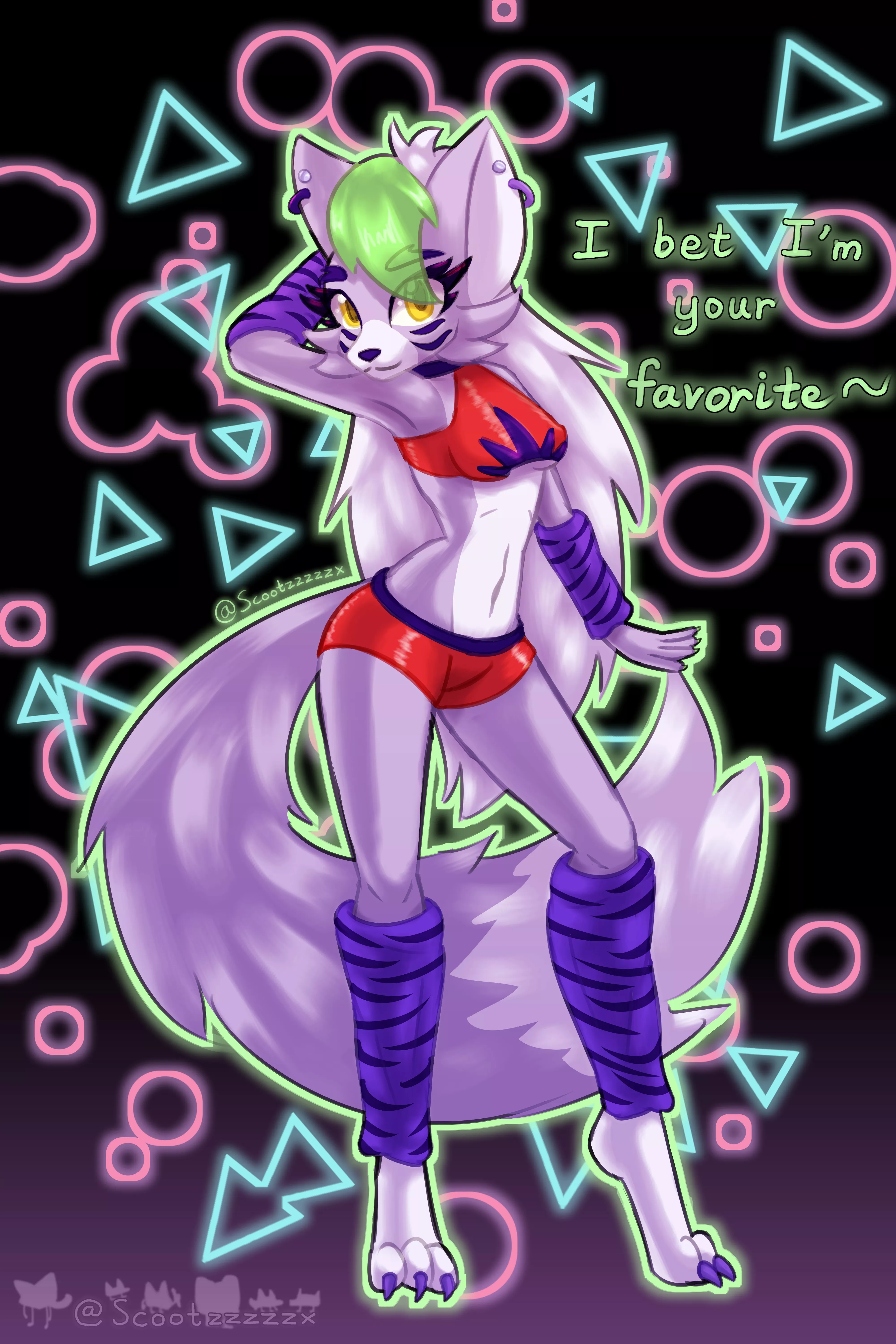 Roxanne Wolf! (art by me) posted by Jako3334074