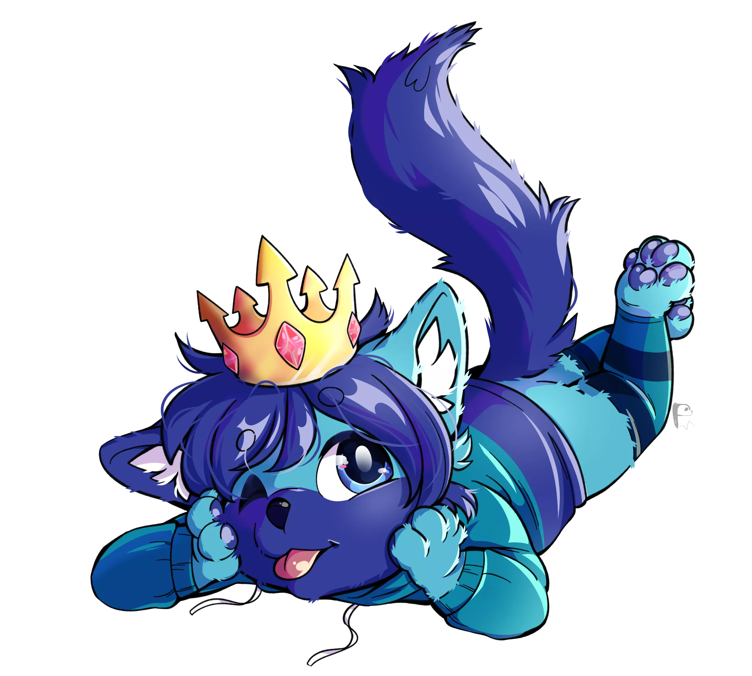 Royal Blep | Comm Drawn By Me (Pandoodle_Arts/Comms Open) posted by GummiPeet