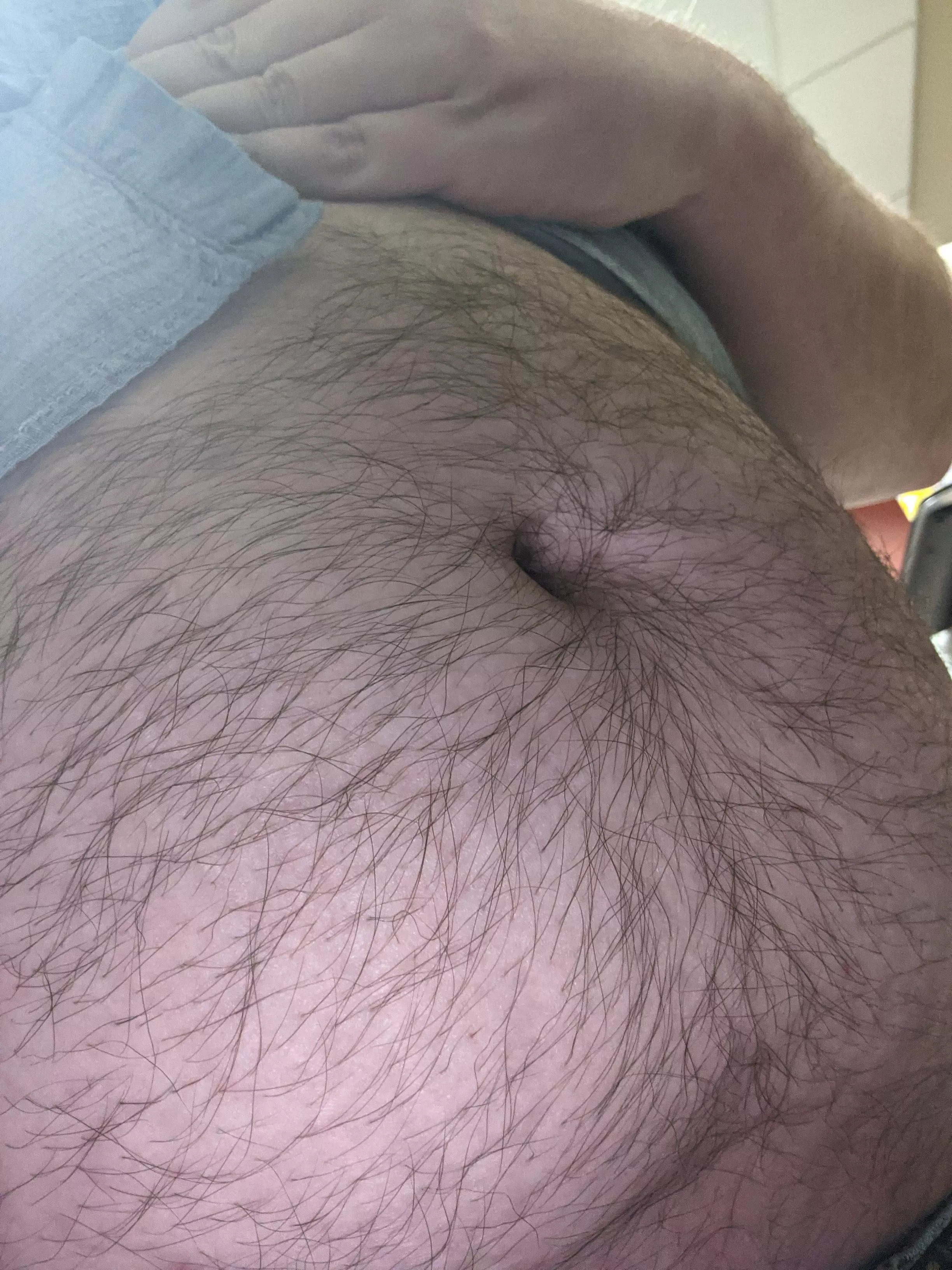 Rub my fat, hairy gut and call me a pig. posted by DadBodGodBHM