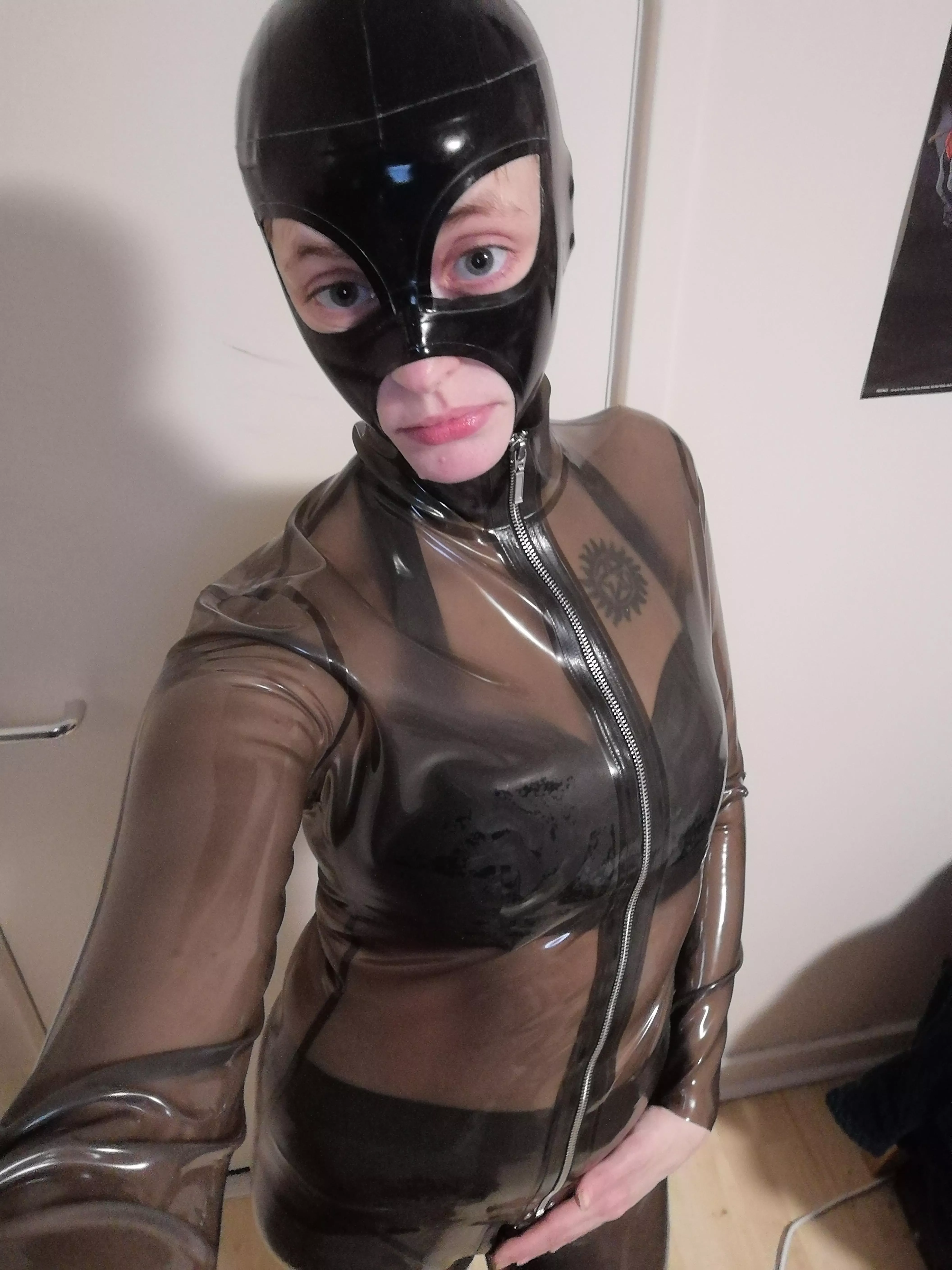 Rubber from head to toe 💜 [F] [OC] posted by double_clone