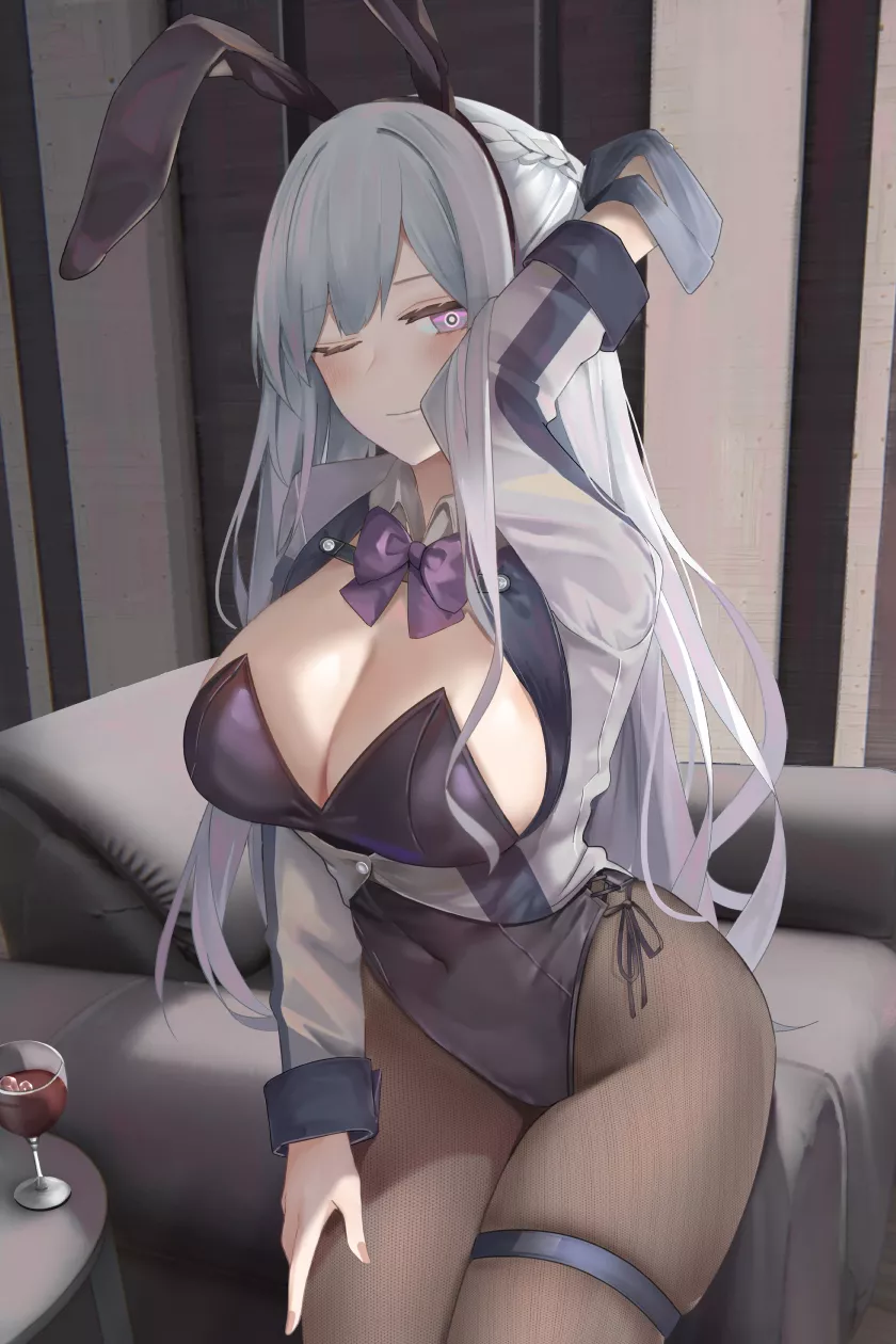 Russian Bunny Girl (AK-12, Girl's Frontline, Task Force Defy) posted by Ras_Elclare