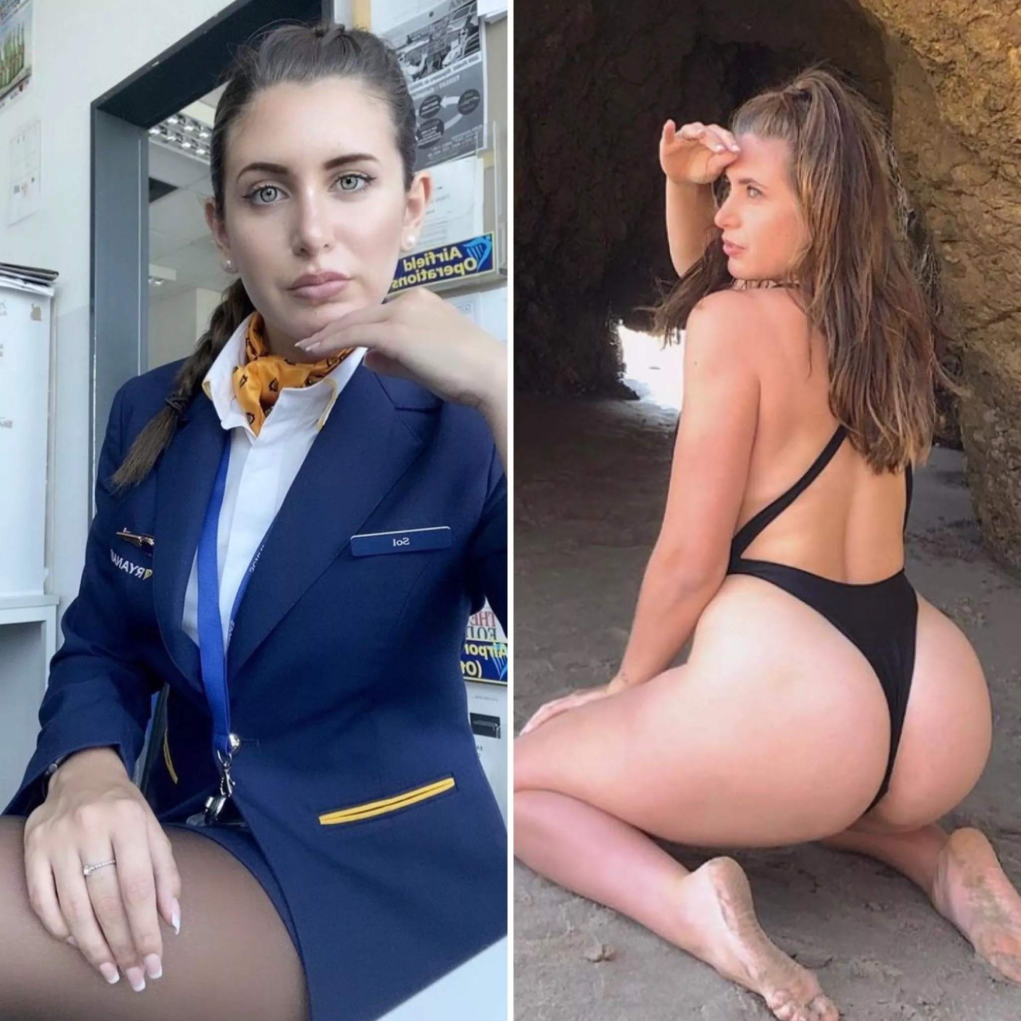 Ryanair girl 🇦🇷 posted by arrayoutofbounds