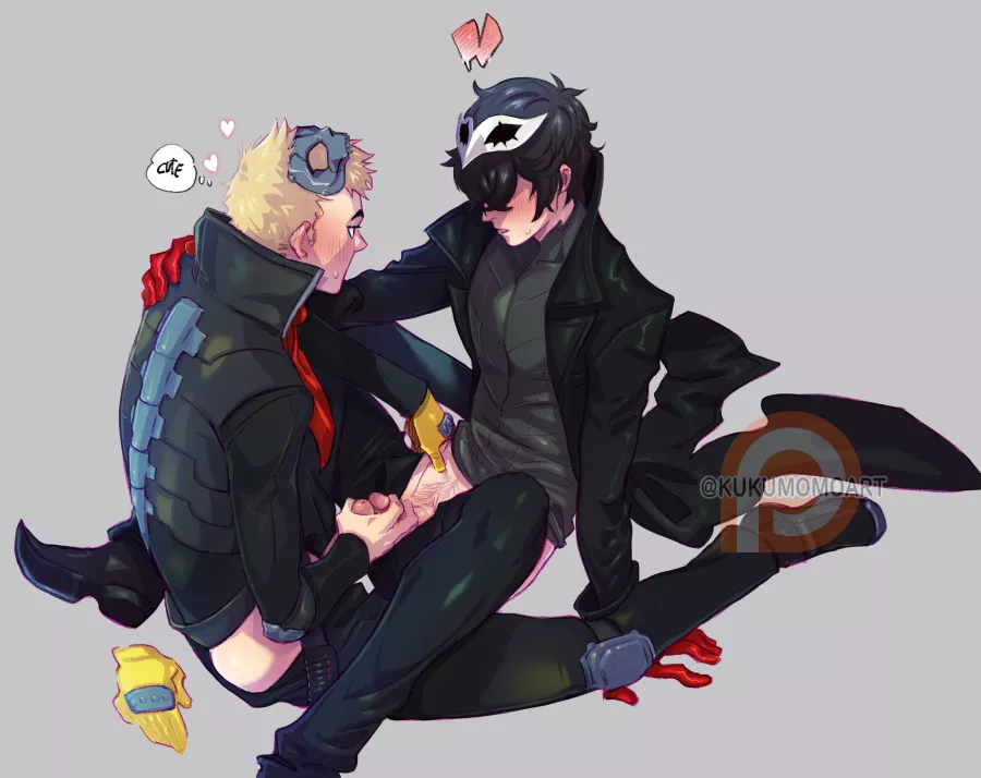 Ryuji and Ren jerking off (Persona 5) posted by AlbertMendez442