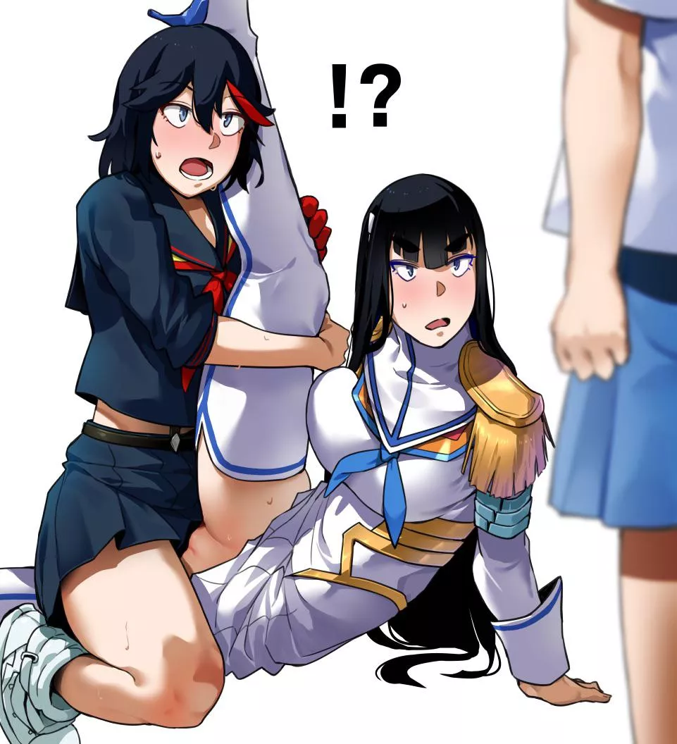 Ryuko x Satsuki [Kill la Kill] posted by Natsu_1000