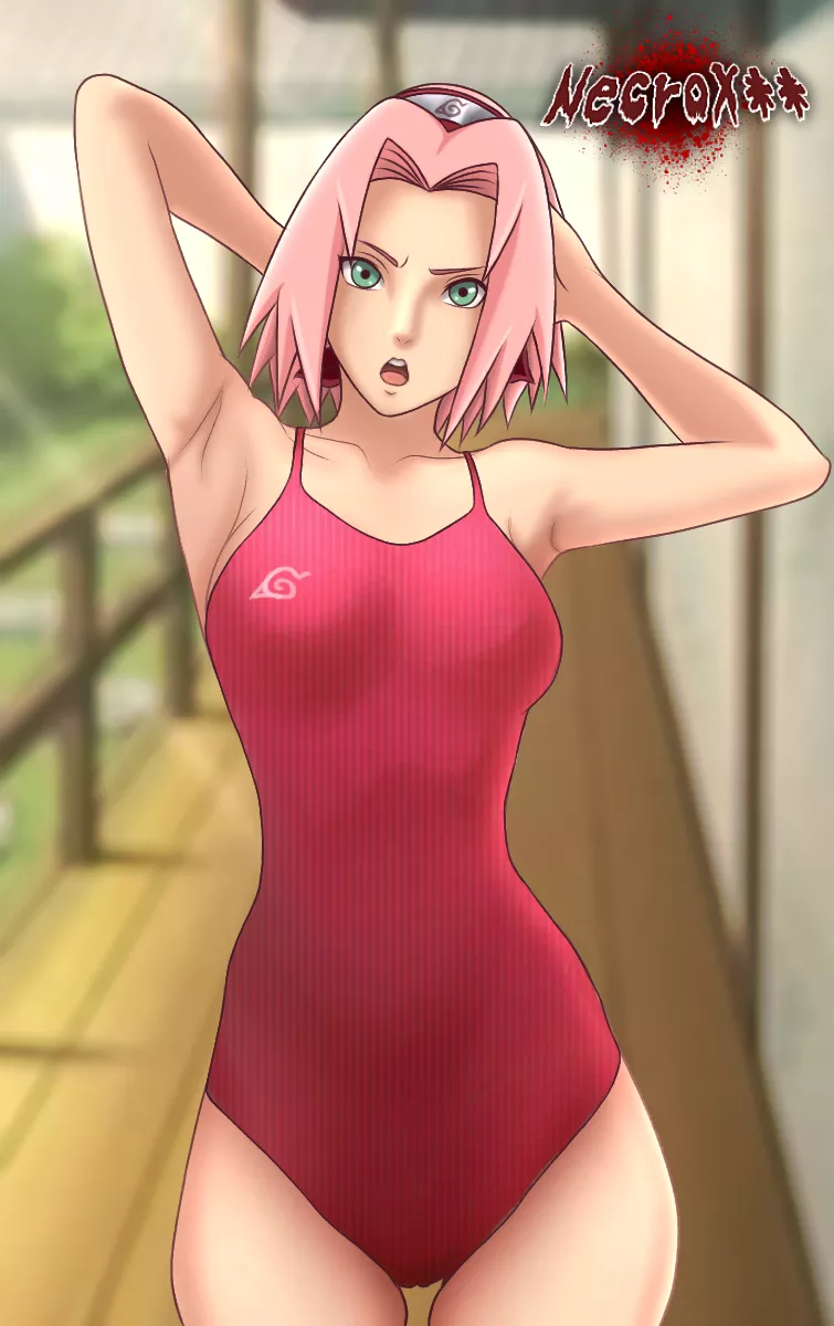 Sakura armpit posted by TakiTachibana025