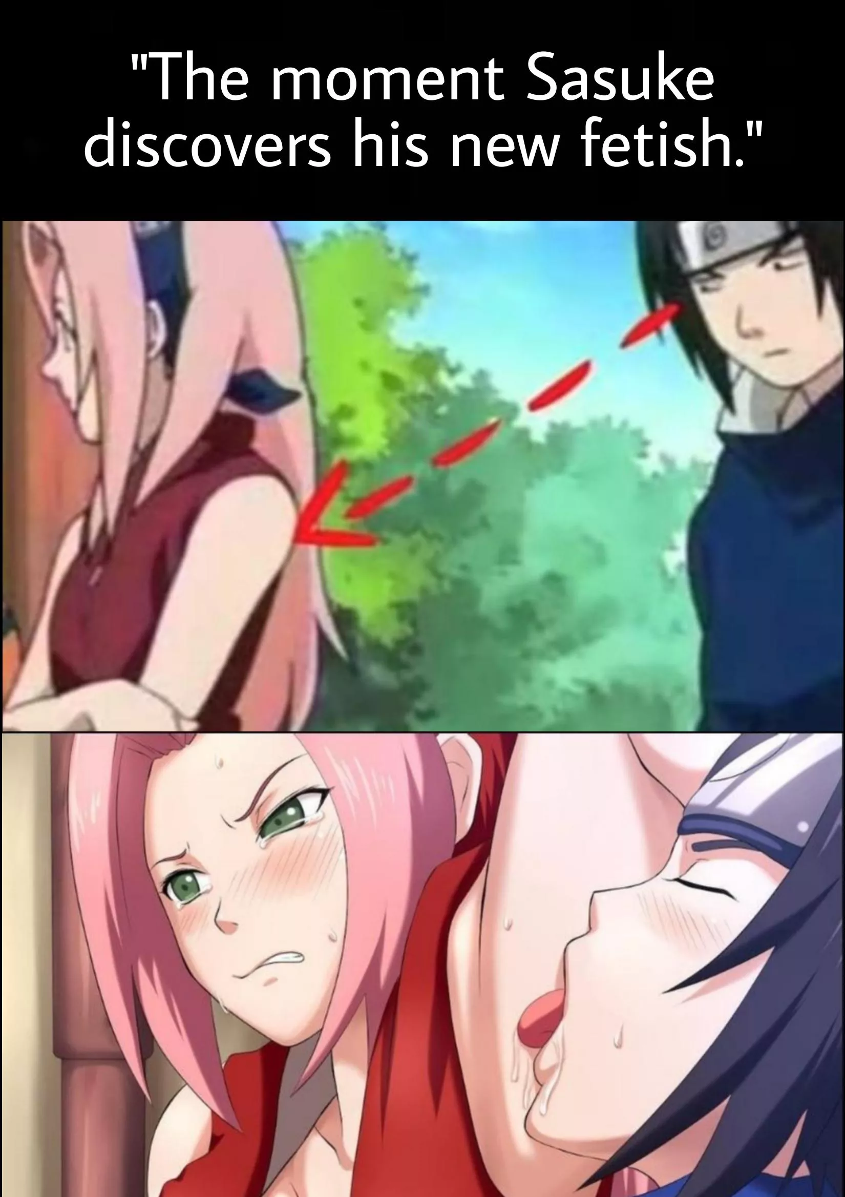 Sakura armpits meme [Naruto] posted by Lowpits20