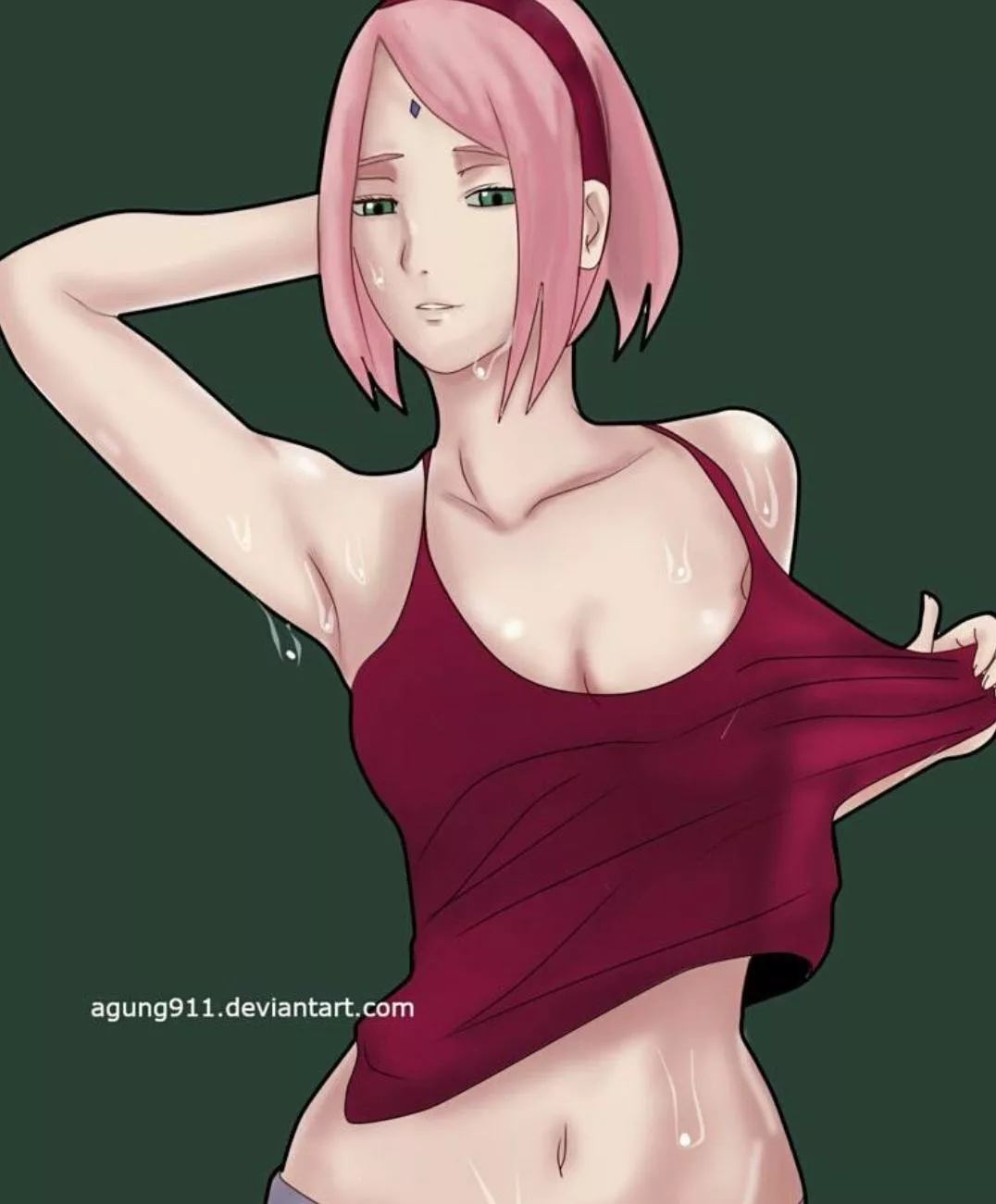 Sakura Haruno (Armpit Showing)[Agung911] posted by Lowpits20