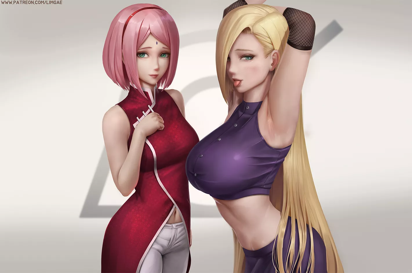 Sakura & Ino posted by uzumakiitachiz