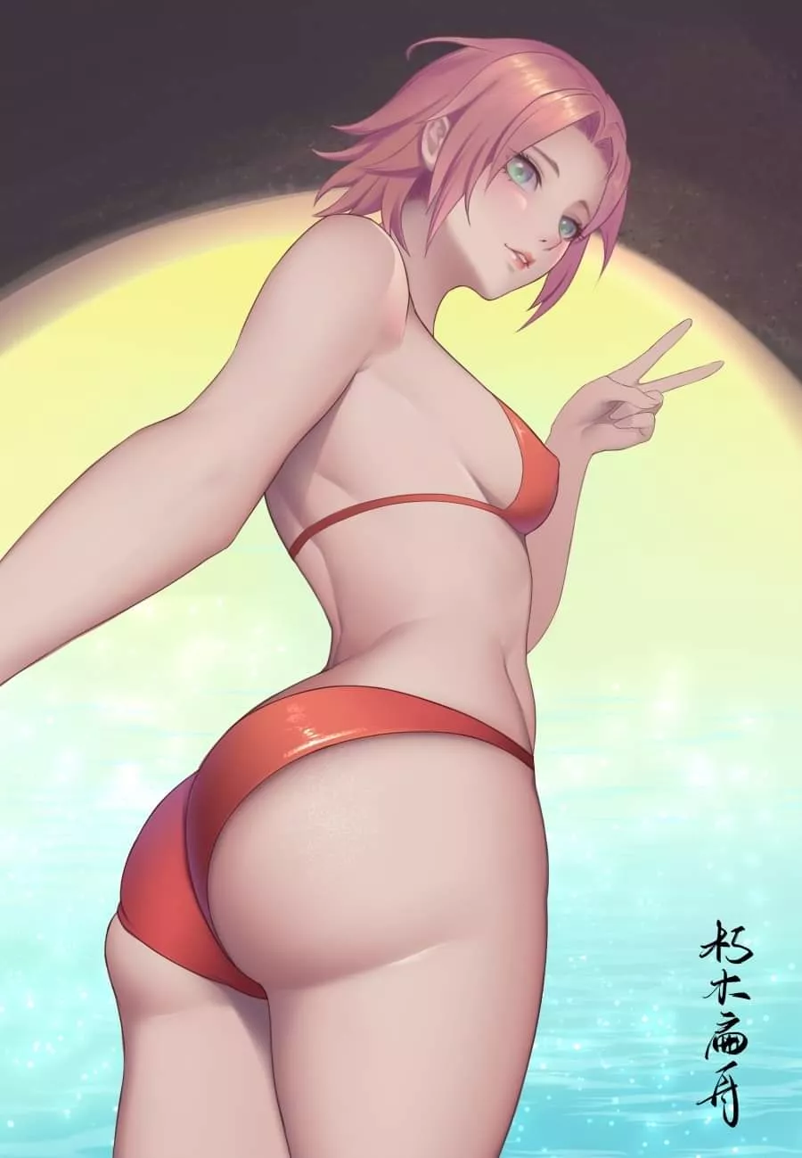 Sakura's bubble butt is top tier posted by Henthigh_Senpai