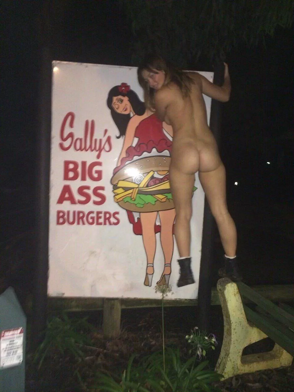 Sallyâ€™s Big Ass Burgers posted by CommentLeading4953