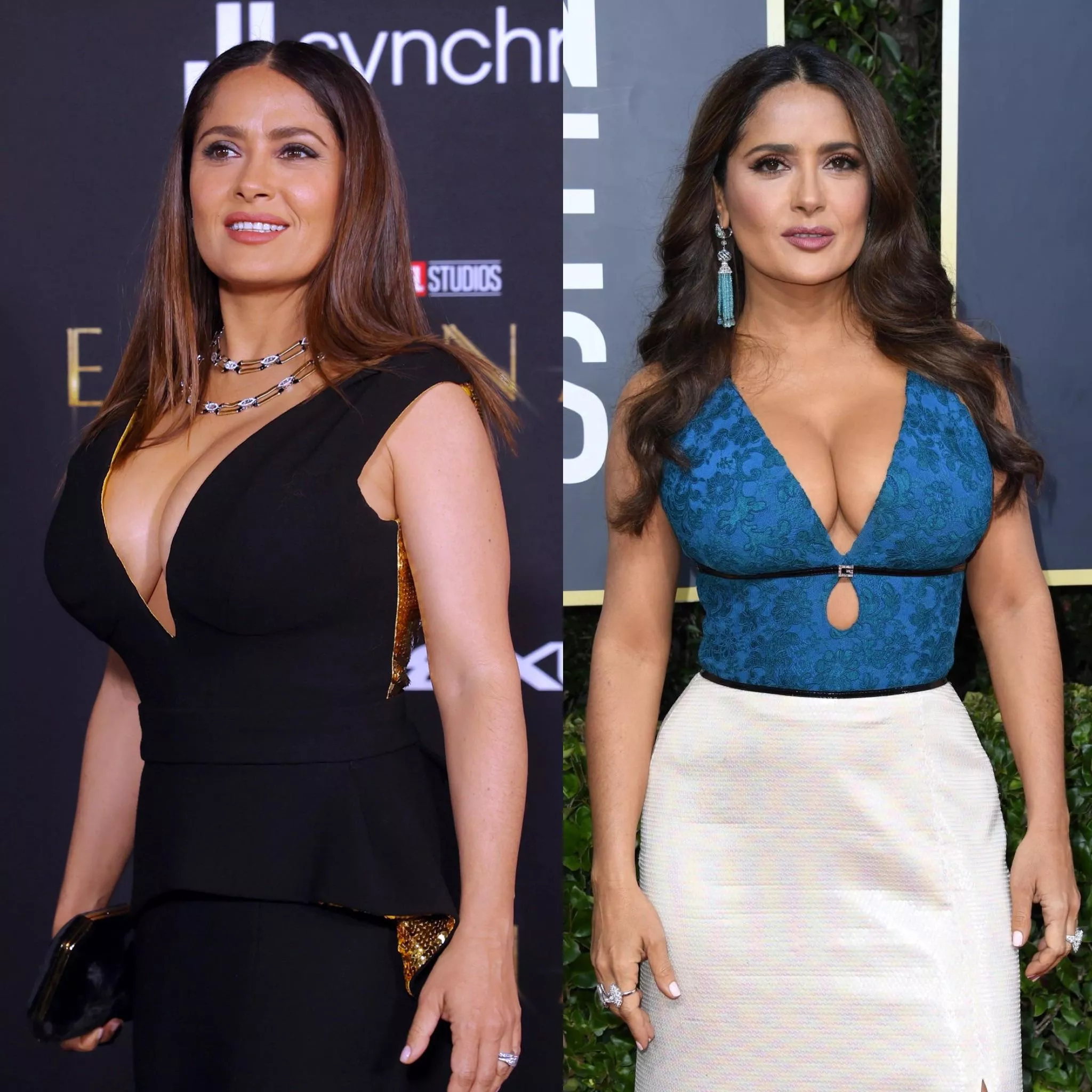 Salma Hayekâ€™s massive rack ðŸ¤¤ðŸ¤¤ posted by throwaway72060