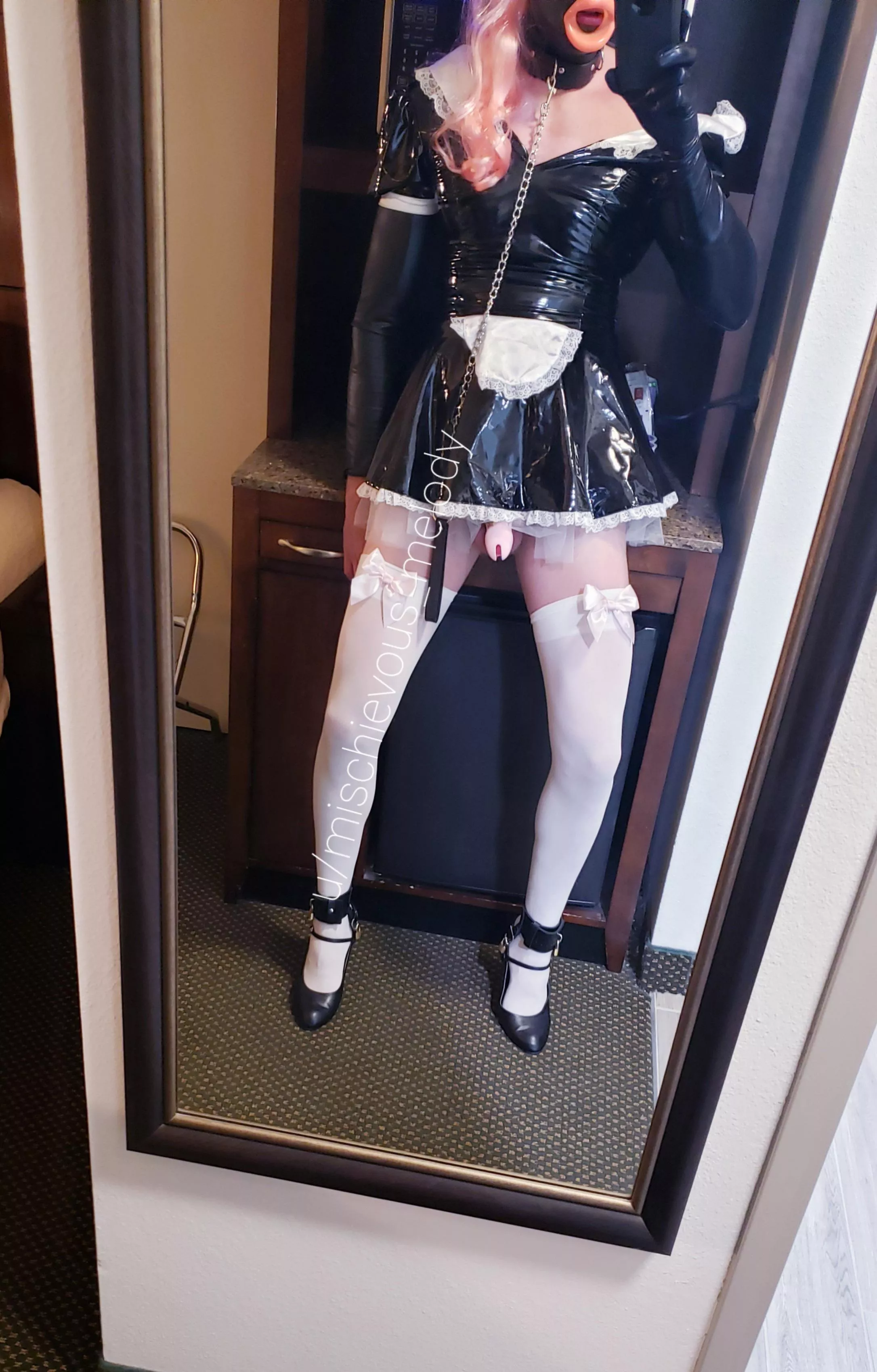 Same locked maid, different day 😏 posted by mischievous_melody