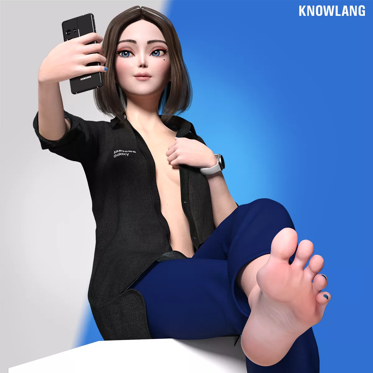 Samsung girl sole photoshoot (knowlang) posted by knowlang