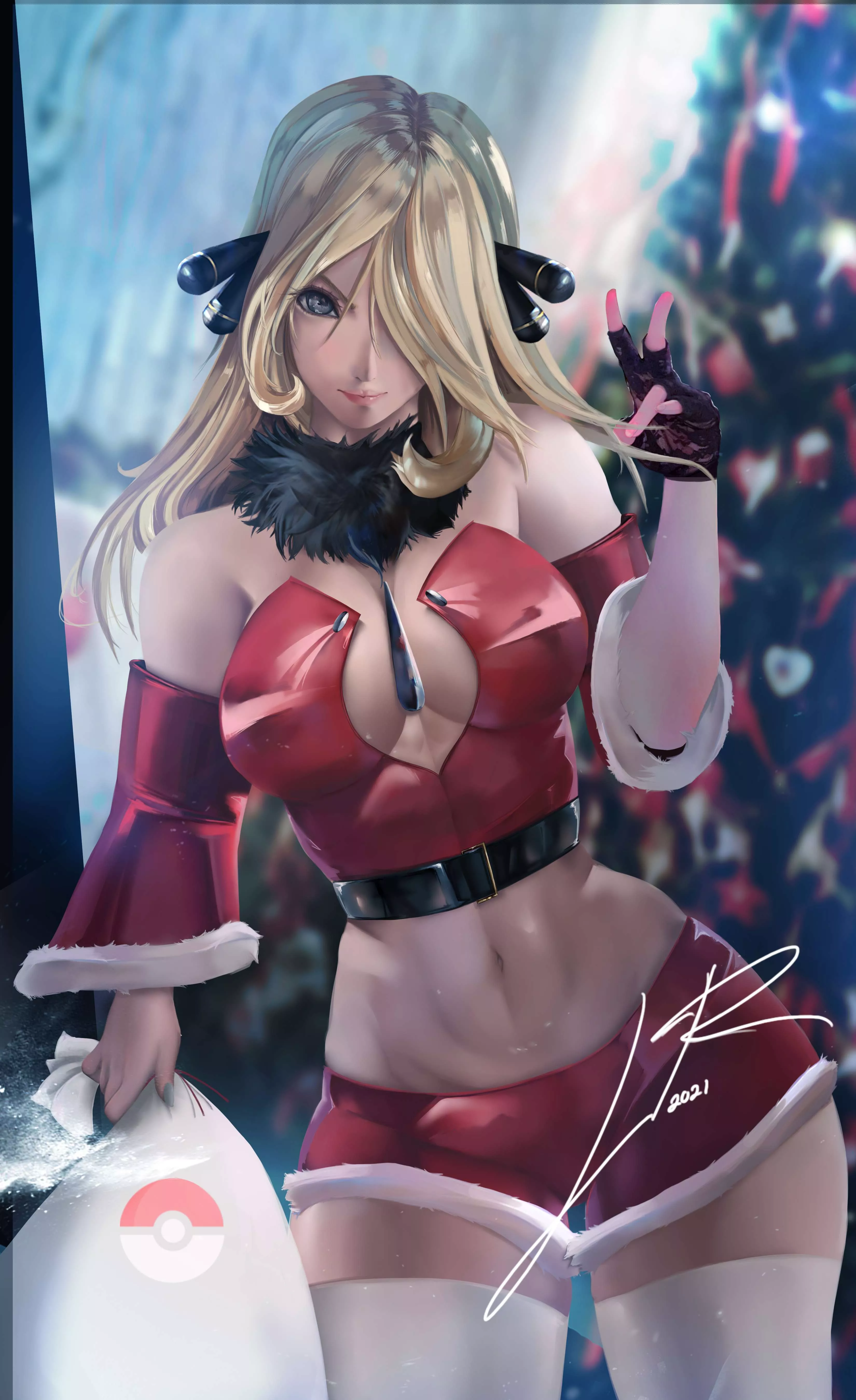 Santa Cynthia posted by CheetahSperm18