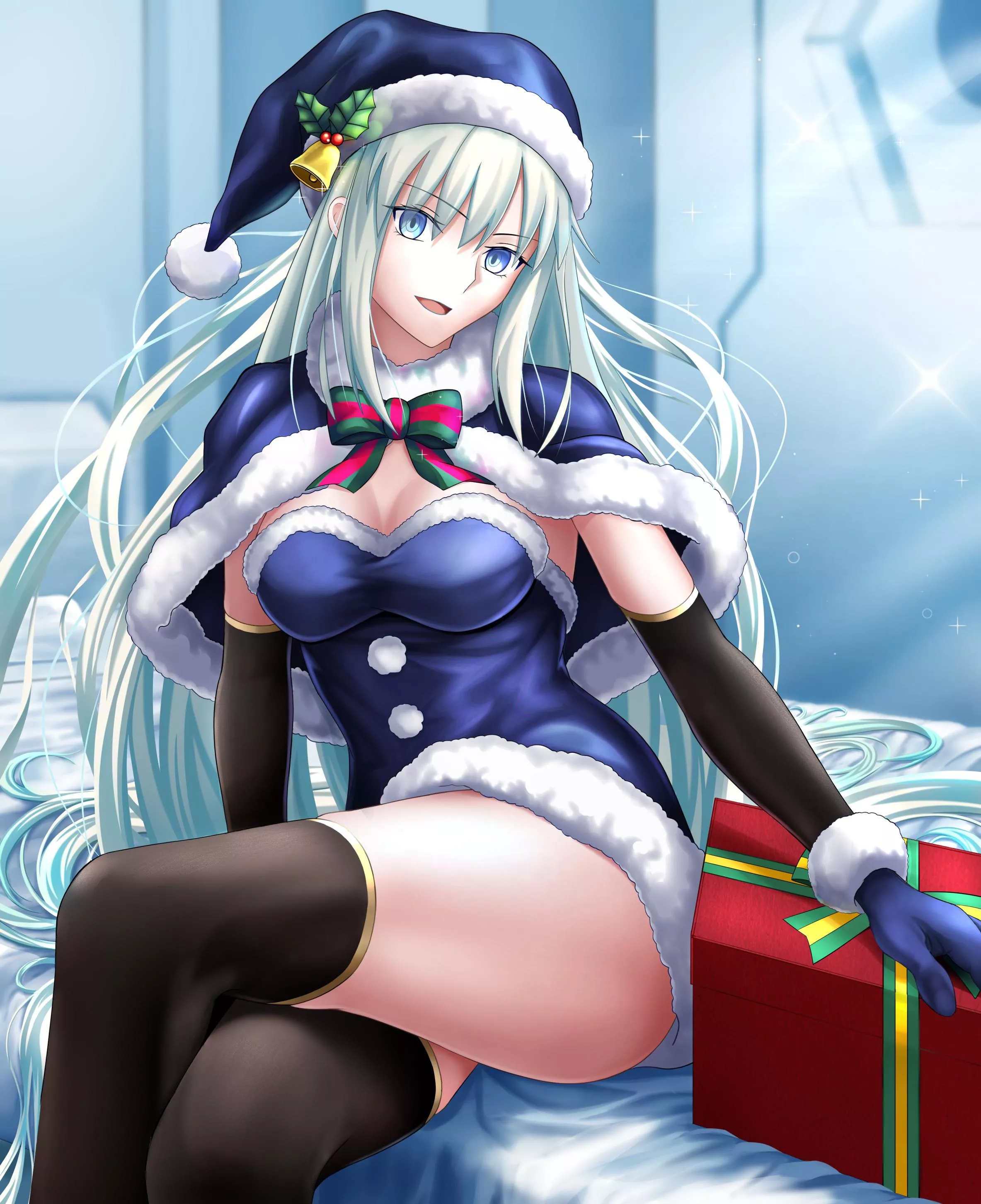 Santa has something else to gift posted by Servicefulbunny