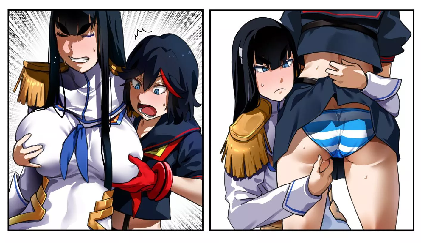 Satsuki x Ryuko [Kill la Kill] posted by Natsu_1000