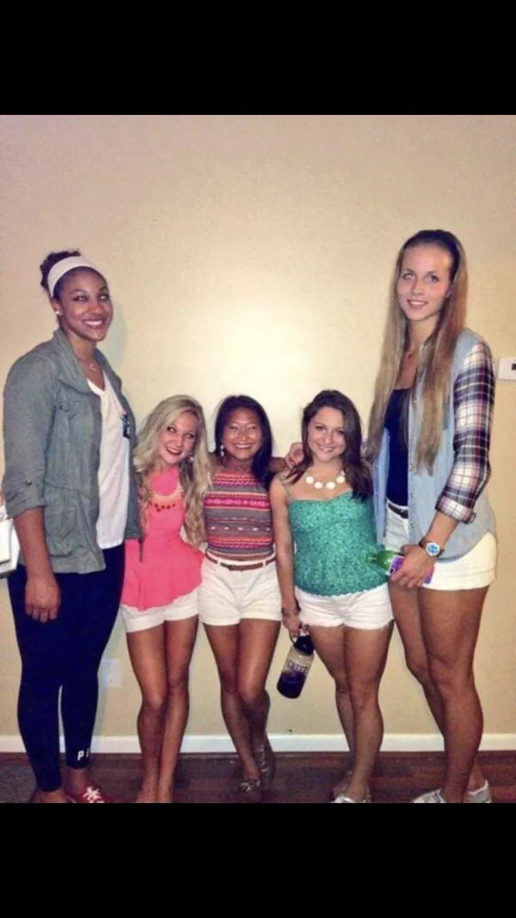 Saw on other Page: college basketball players with cheerleaders posted by malallory