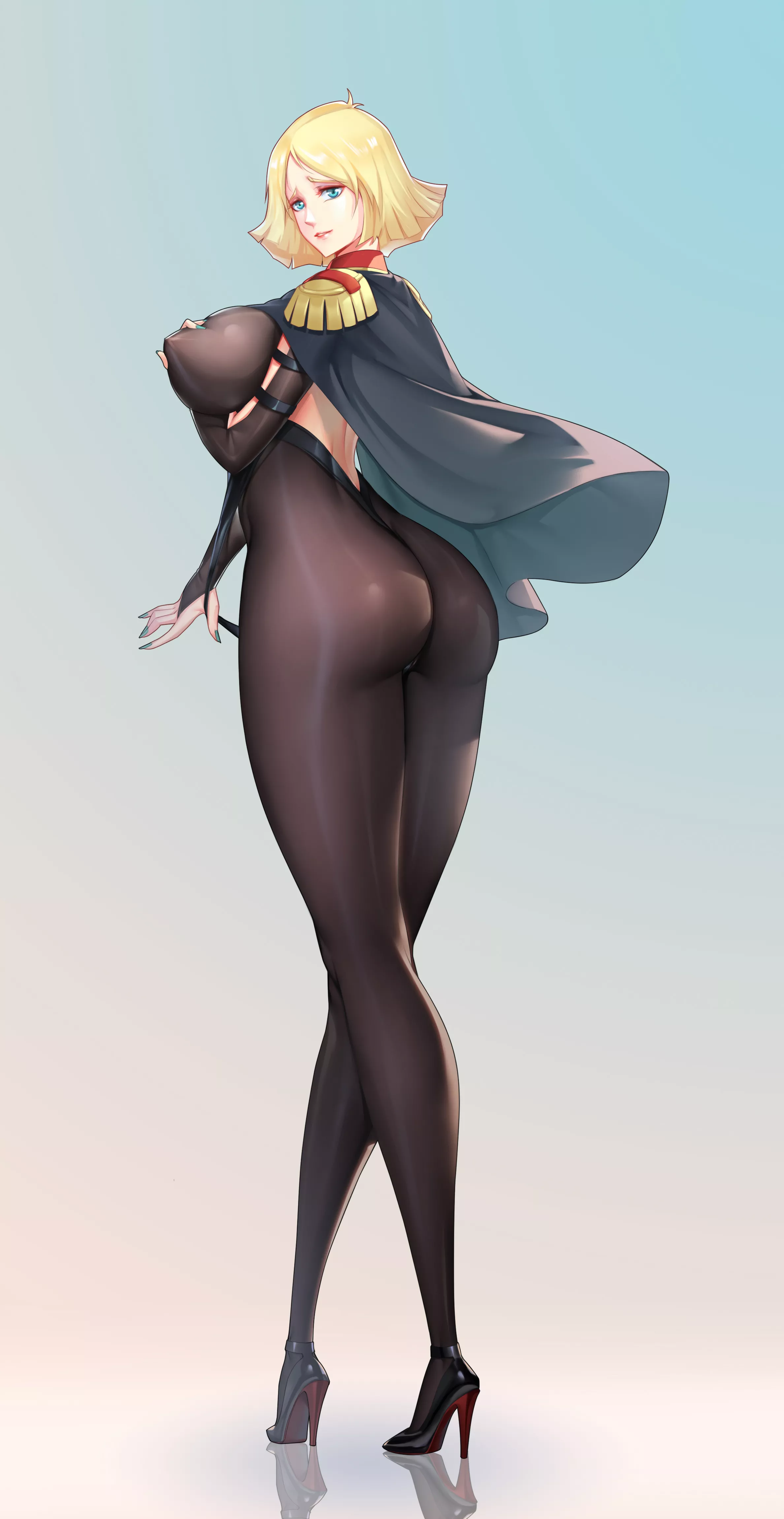 Sayla Bodystocking (Dark Night) [Gundam] posted by sequence_string