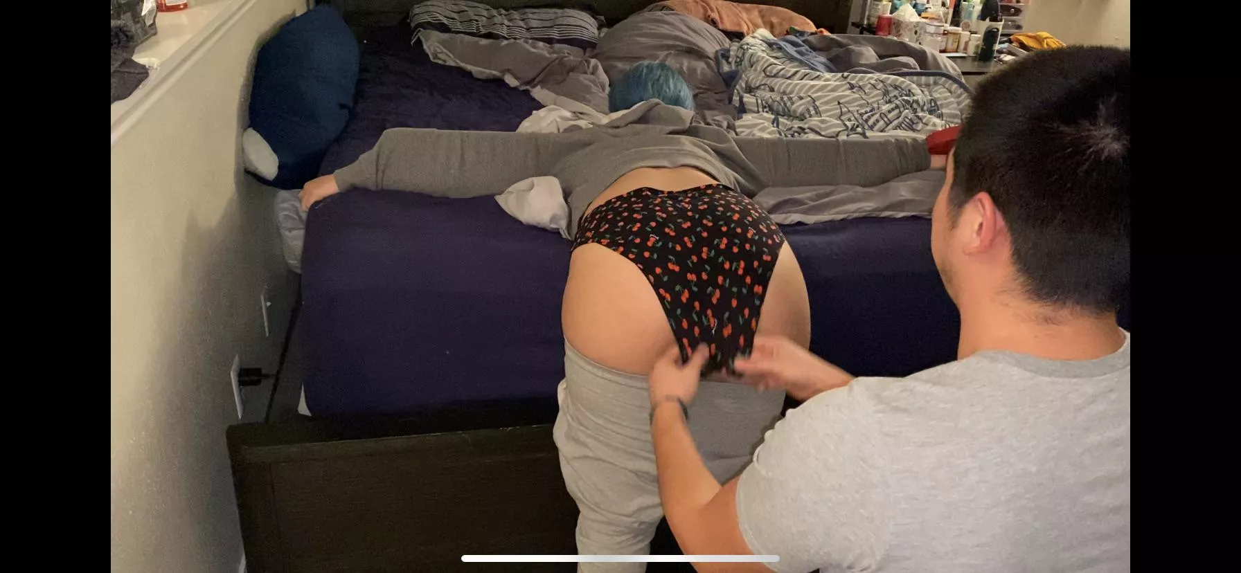 Scarecrow wedgie for this girl. Just a little snip off the fun we had🤭 posted by Personal-Contest2509