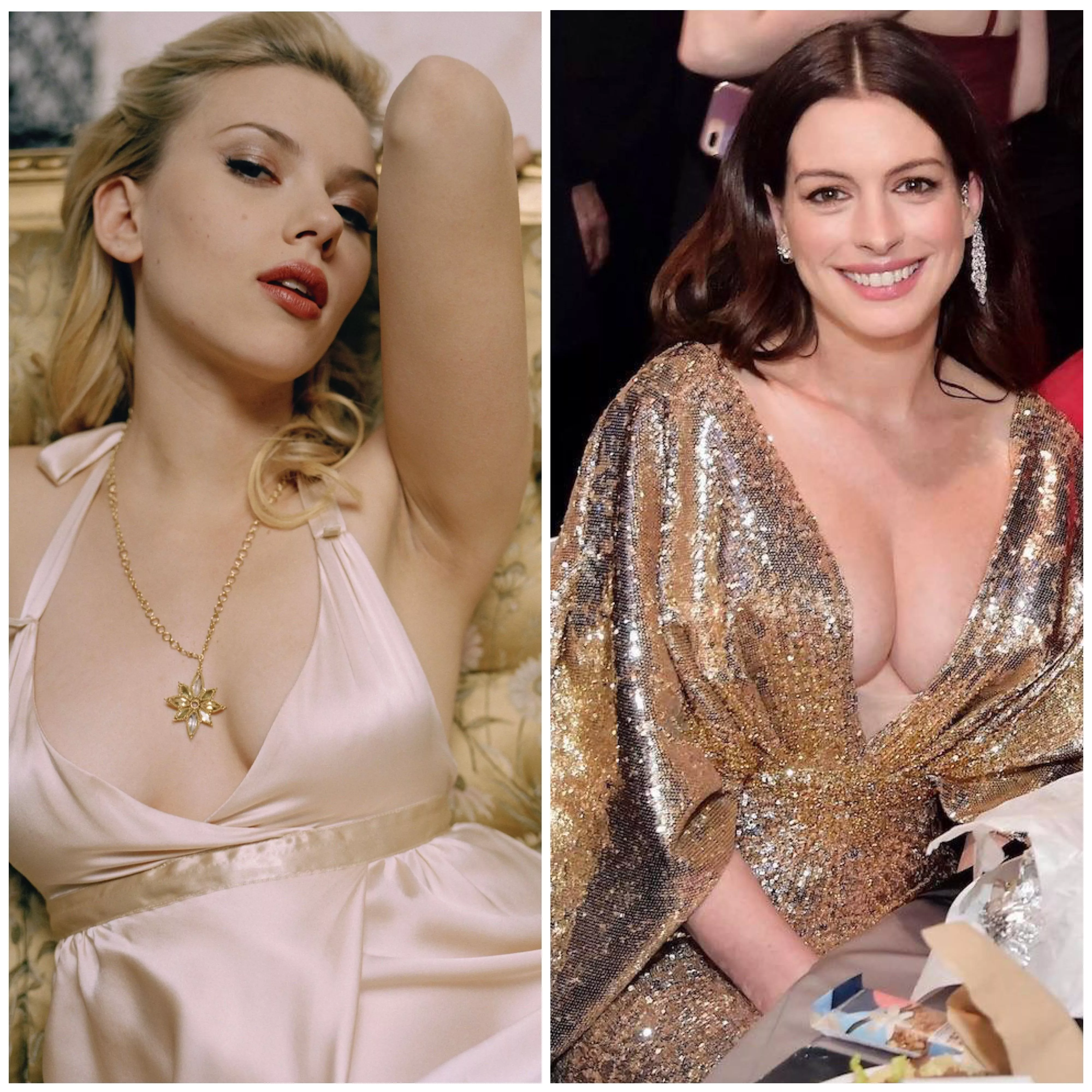 Scarlett Johansson vs Anne Hathaway posted by CapitalPineapple9955