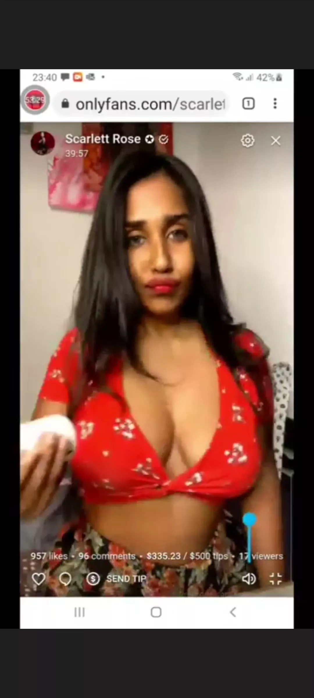 Scarlett rose full live ..sexy ...must watch ðŸ’¦ðŸ’¦ðŸ’¦ posted by Independent-Fix-8718