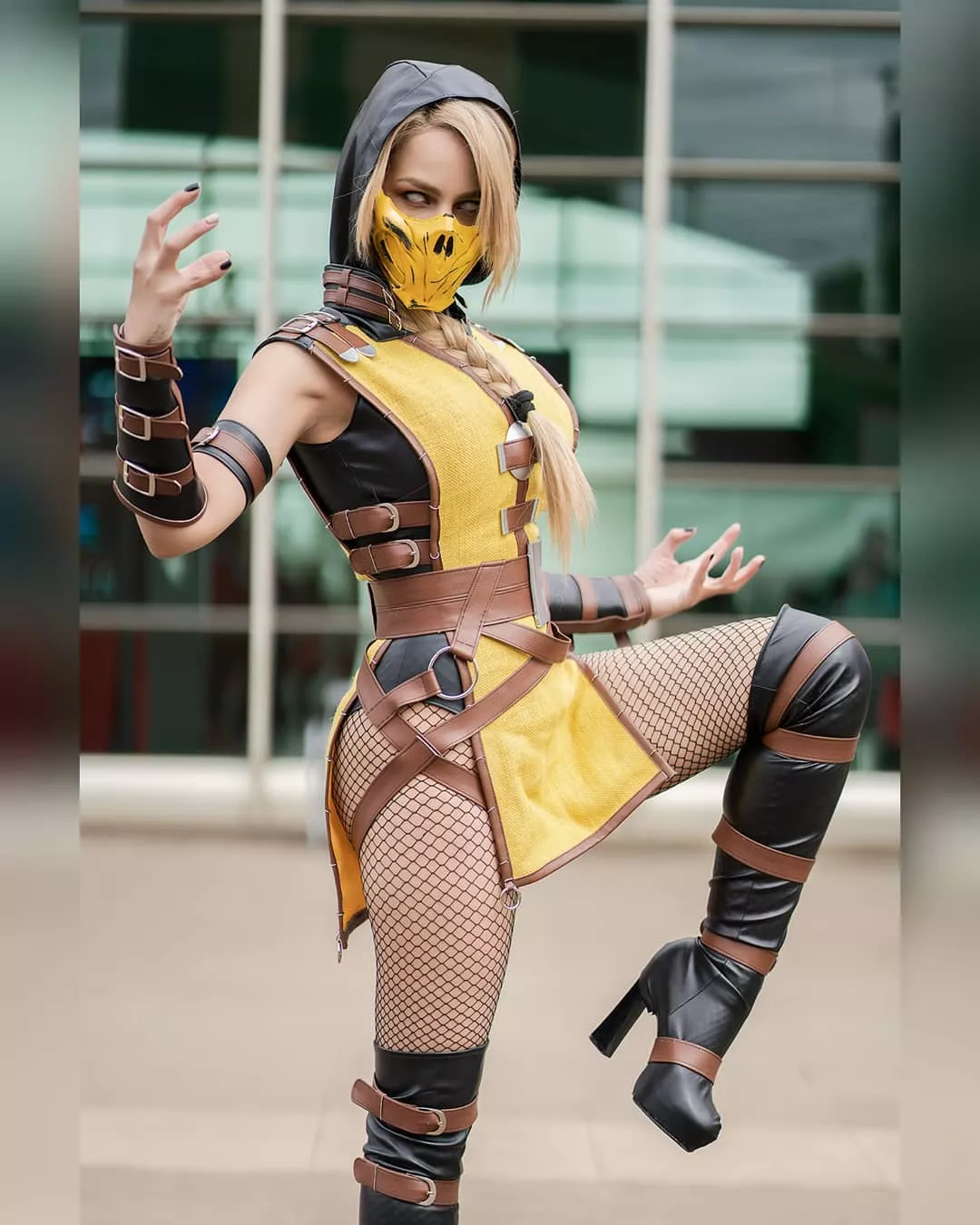 Scorpion [Mortal Kombat] by Rocio Madariaga (@rociomadariagaa) posted by rura_penthe924