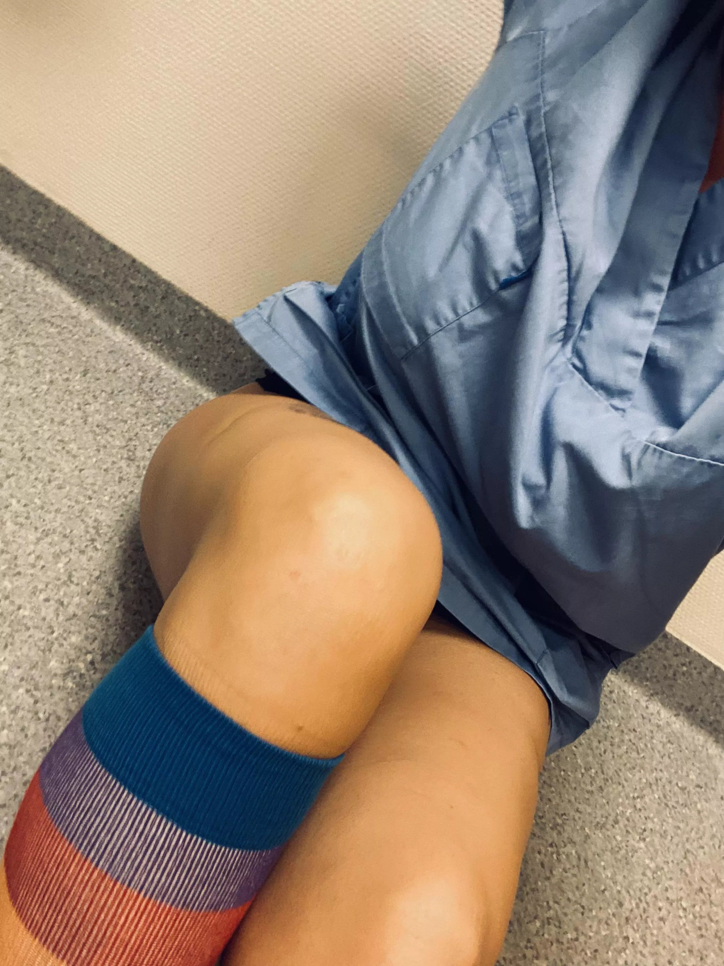 Scrubs and compression socks! Very sexy! 😆😉 (f)41 posted by MsMillery