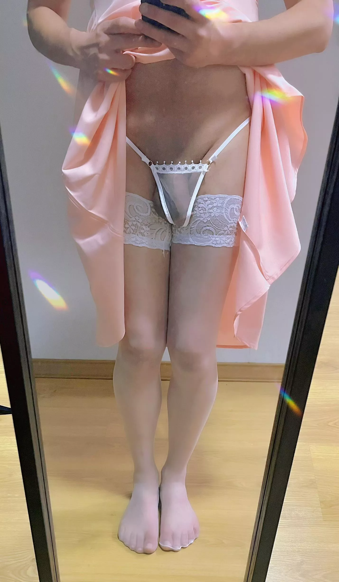 See through thong :) posted by sissyyessica