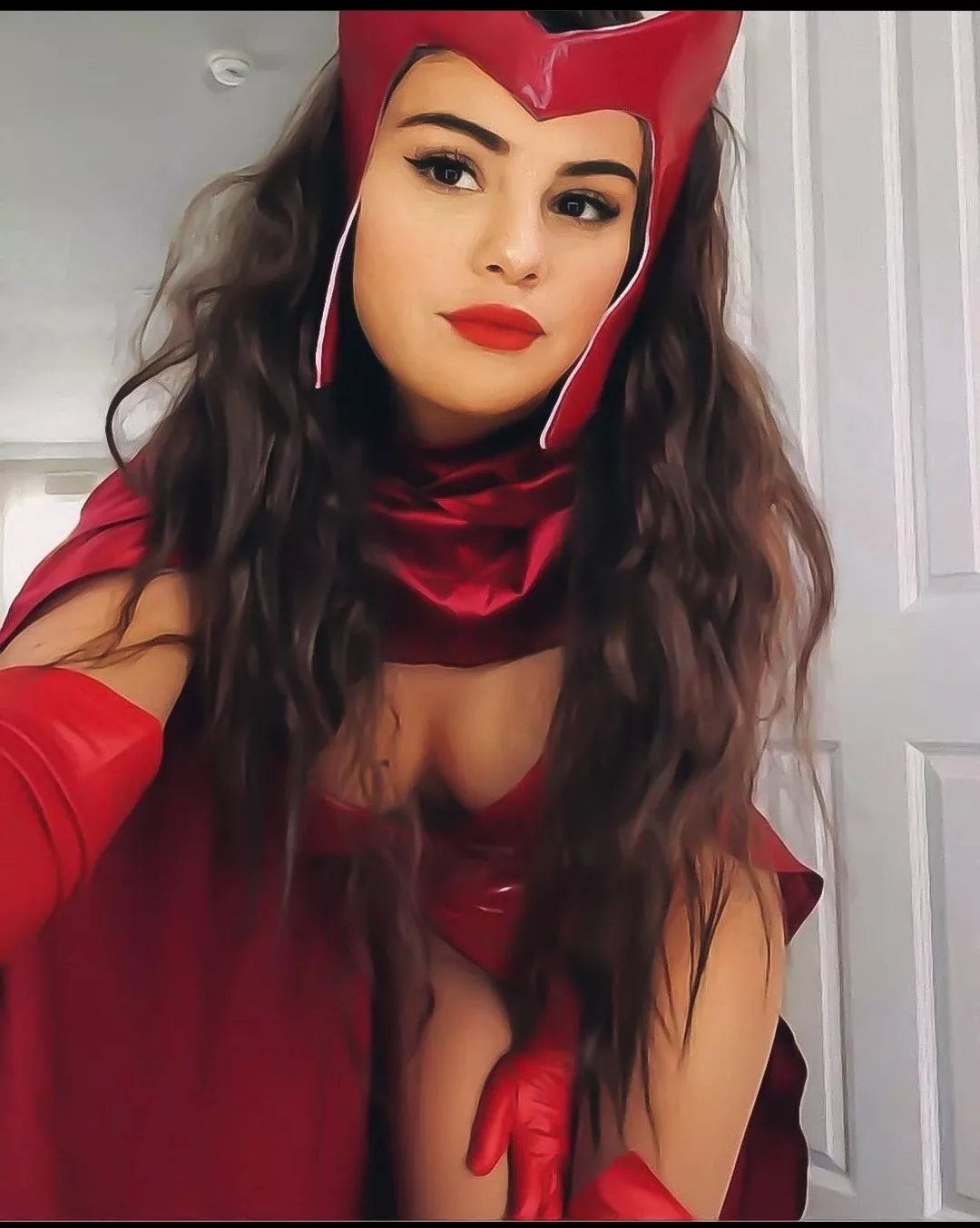 Selena Gomez in a Wanda costume I call this a dream come true! posted by Money-Temporary-2142