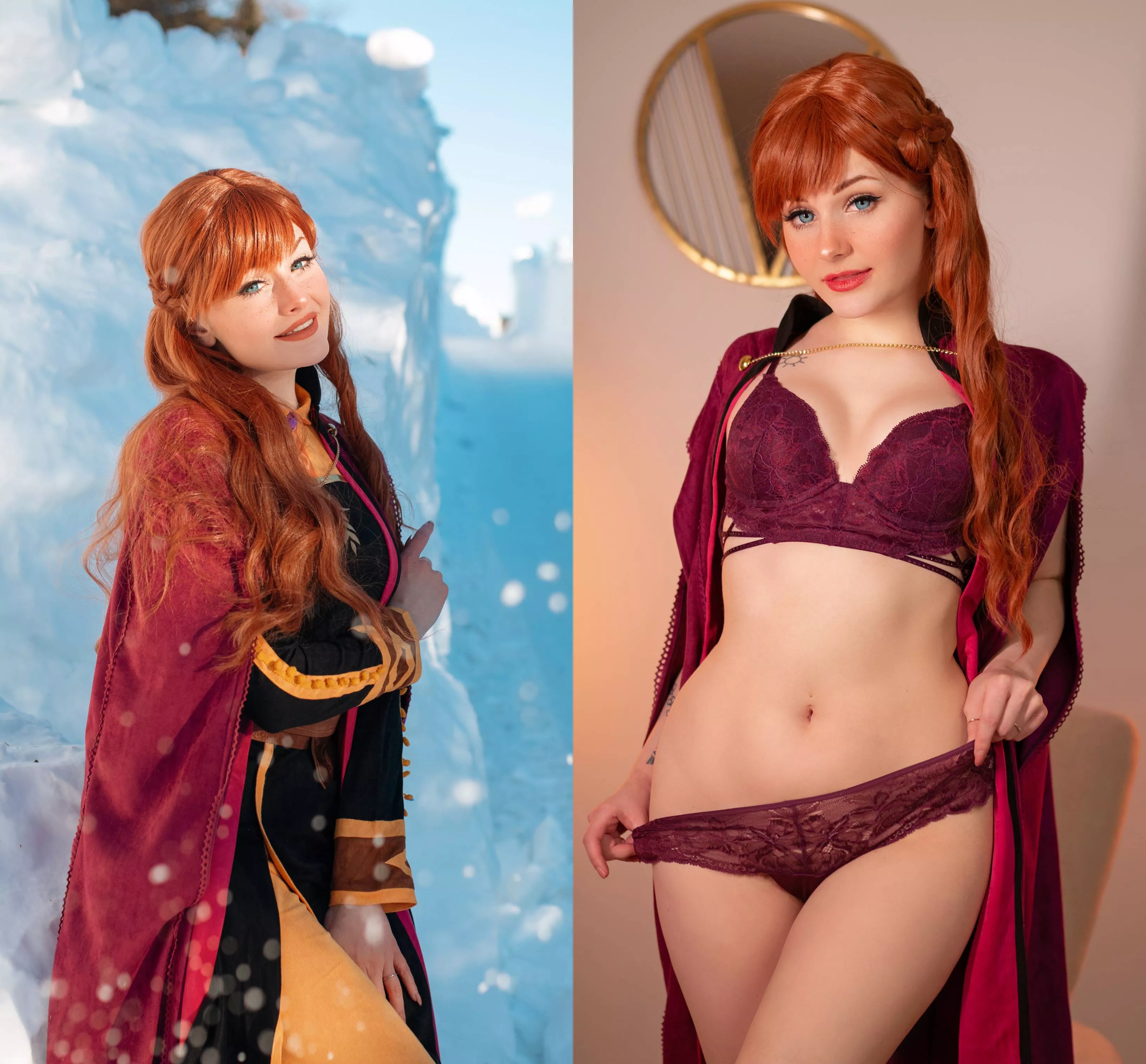 [Self] Frozen 2 - Anna on/off by Ri Care posted by sejvani