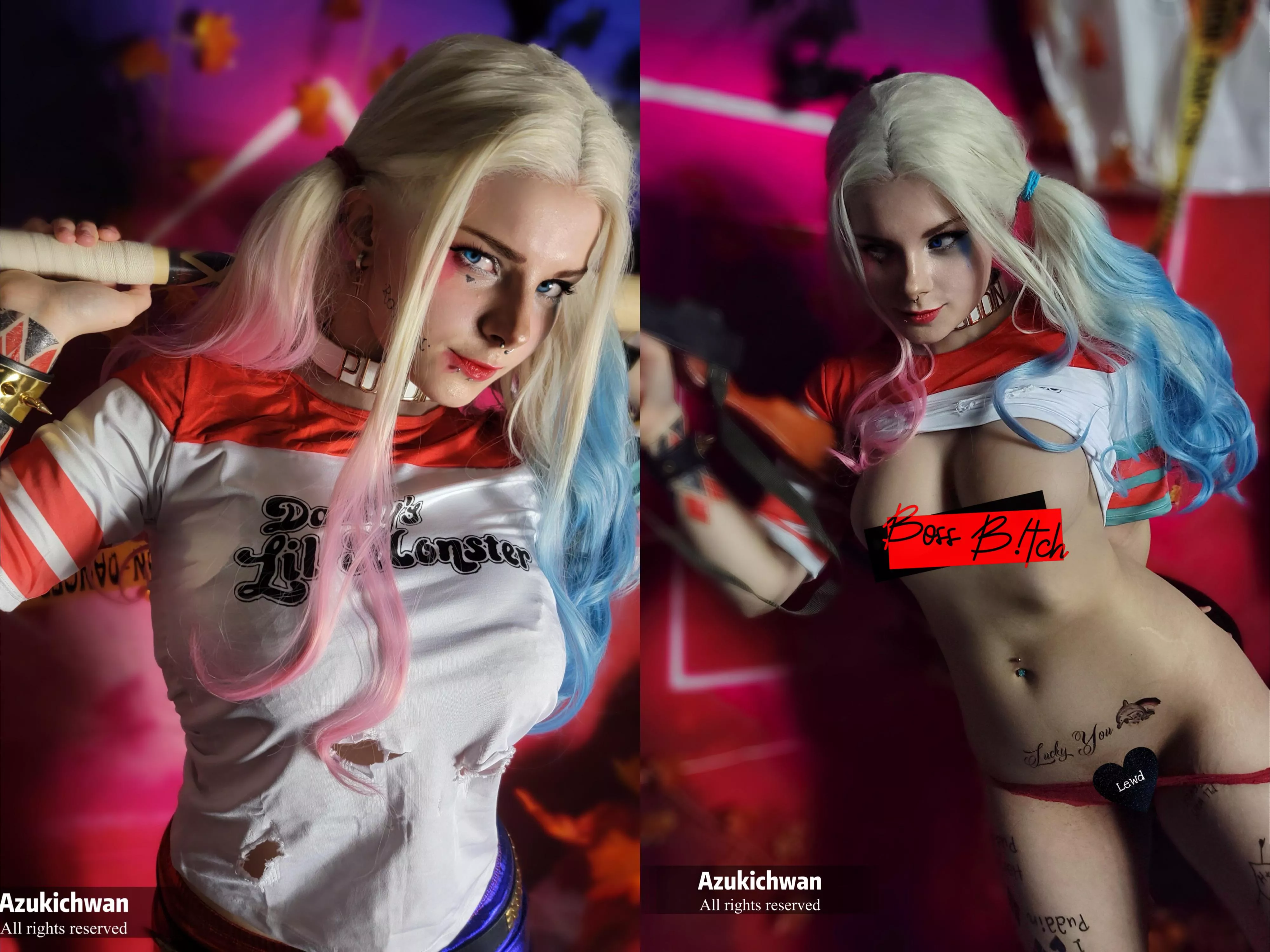 [self] Harley Quinn Cosplay By Azukichwan posted by youraltbarbie