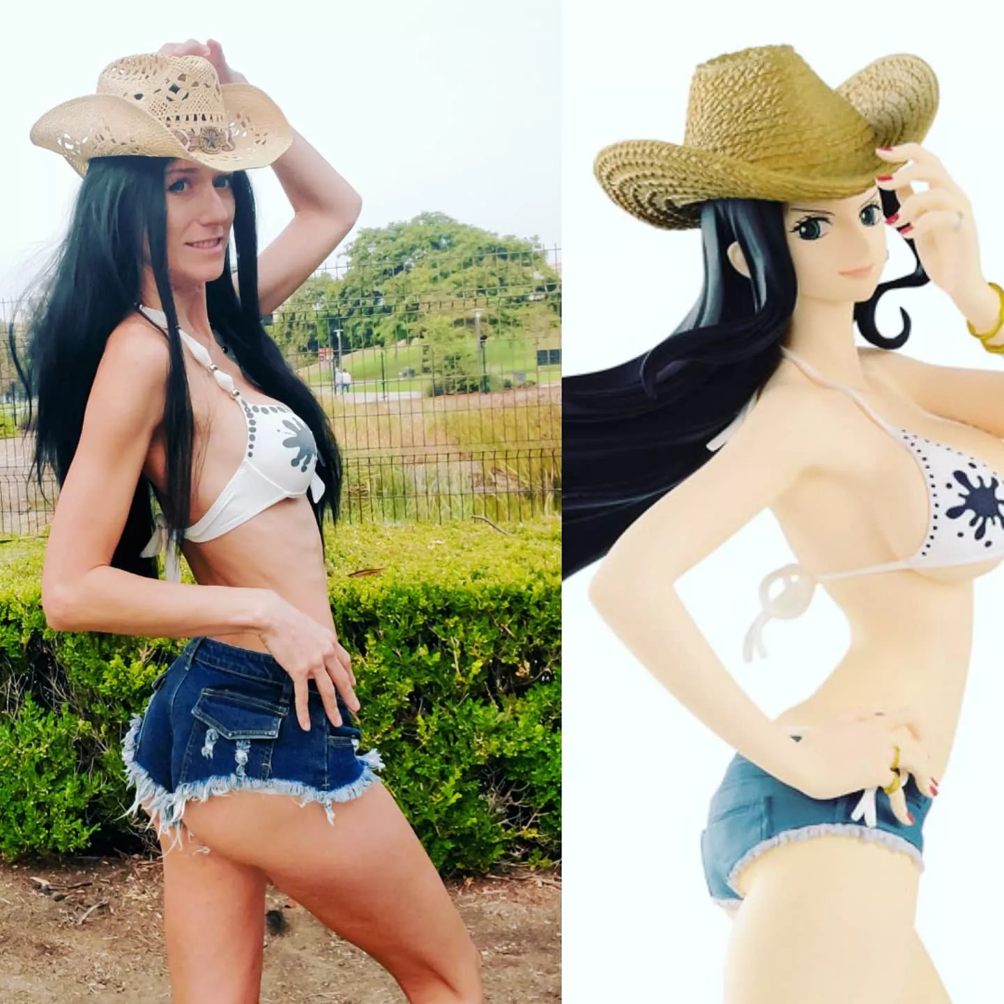 {Self} NIco Robin from One piece. Here's a collectible cosplay. How did I do? posted by tsunadev