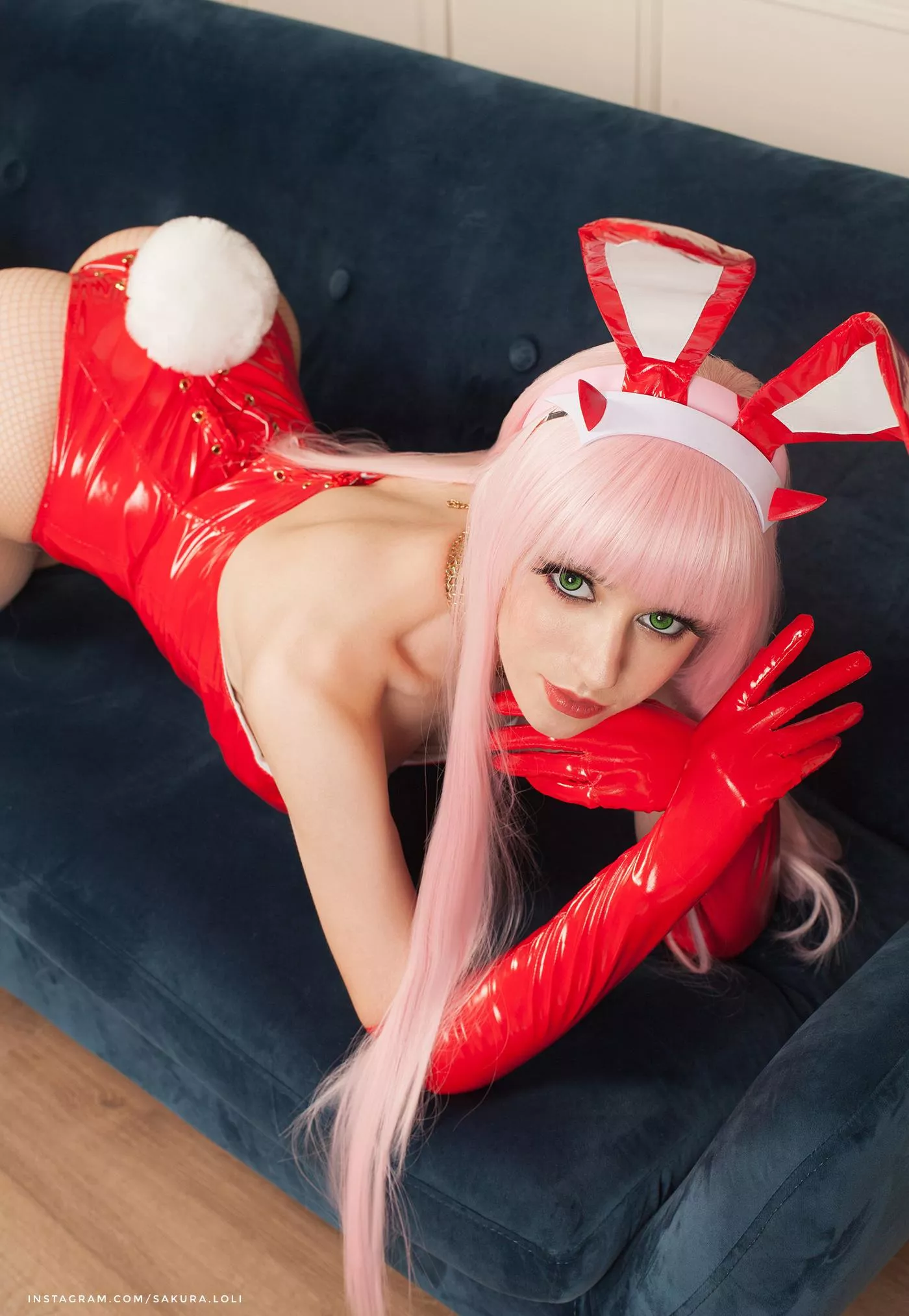 [self] Zero Two Bunny cosplay by Sakura Loli posted by Sakura-Loli