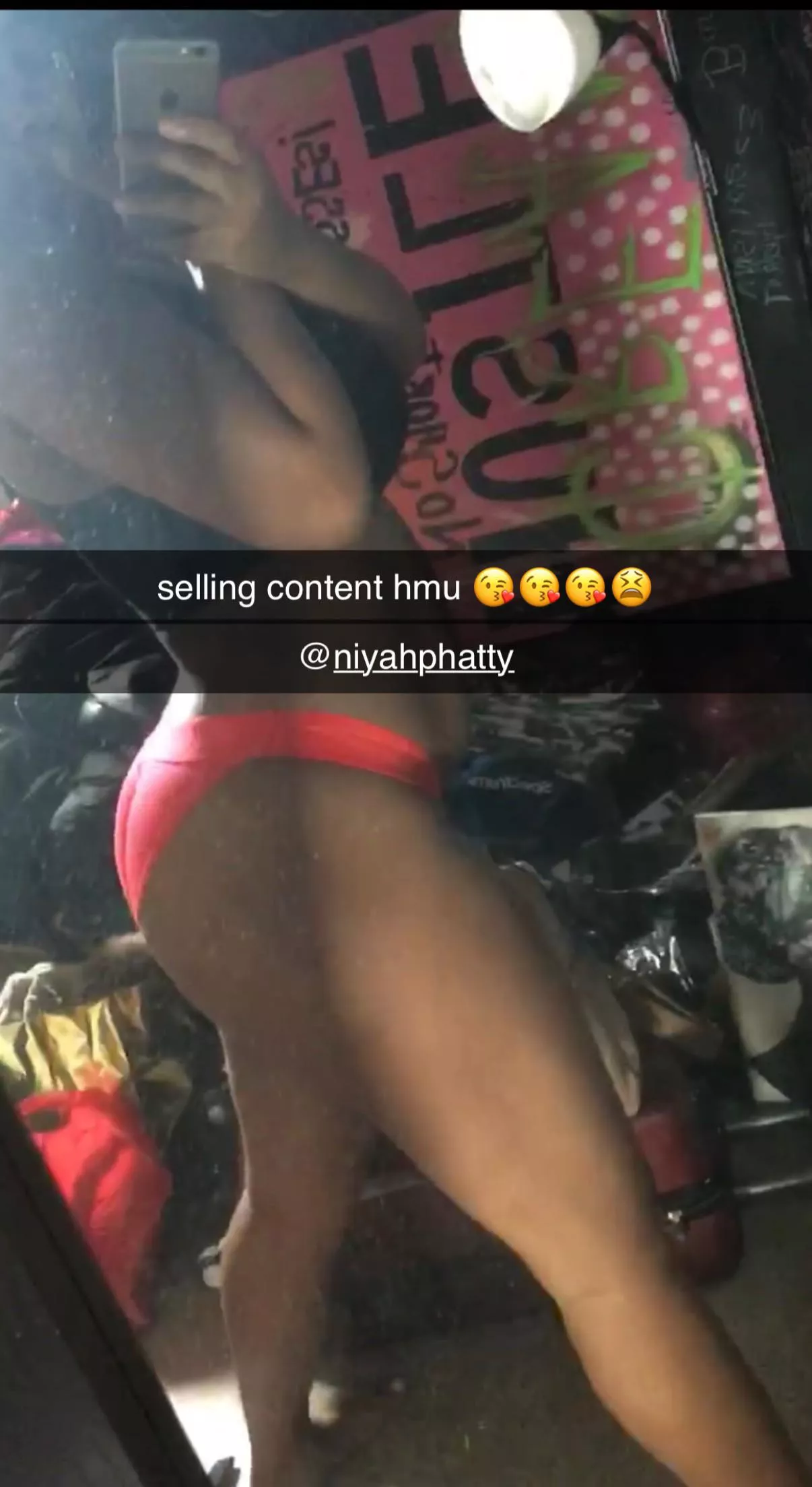 Selling content hmu on snap @niyahwitphatty 💦💦💦😘 posted by nasthagoatt