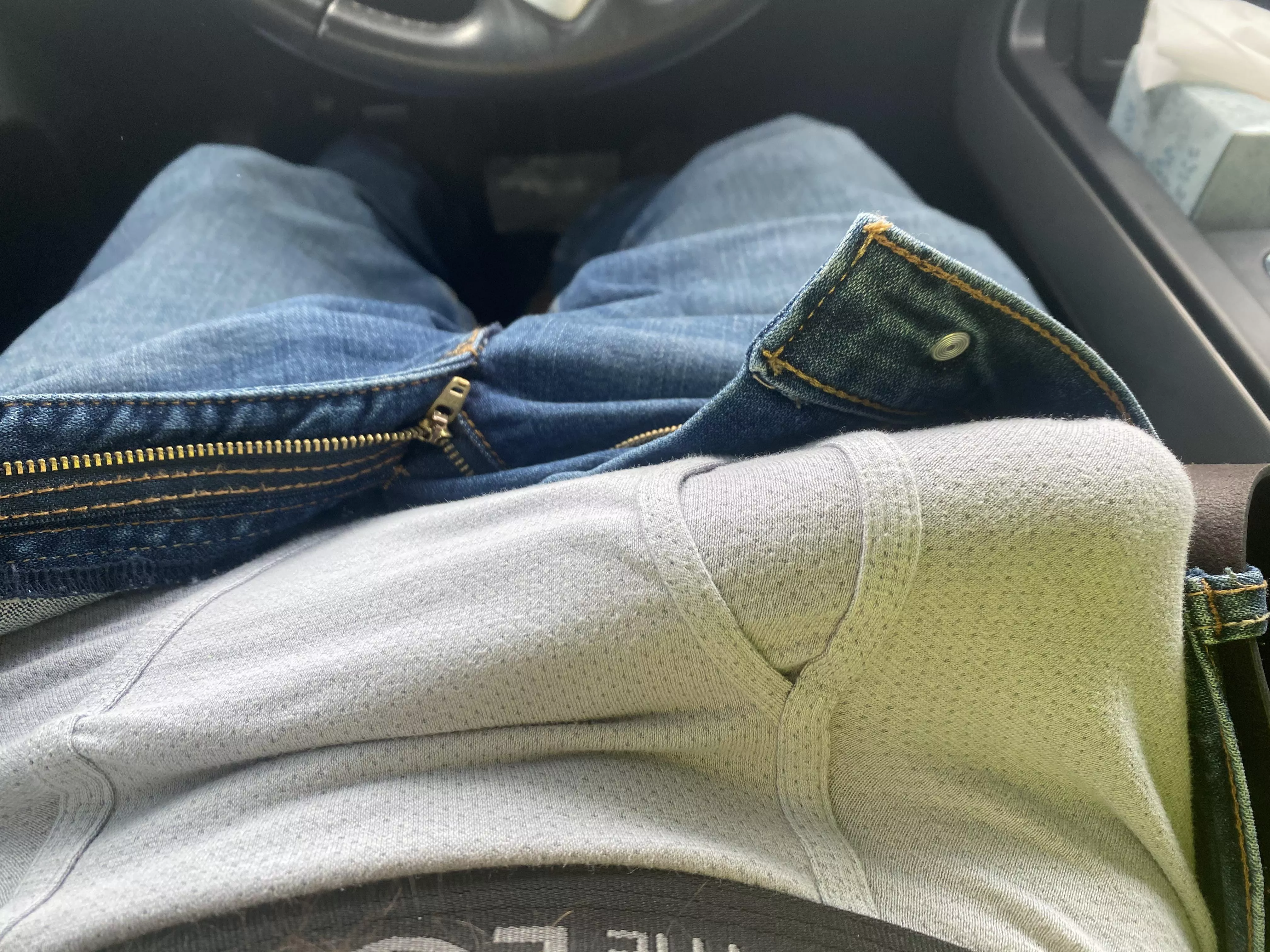 Semi public bulge posted by FuckMeSuckMeNow