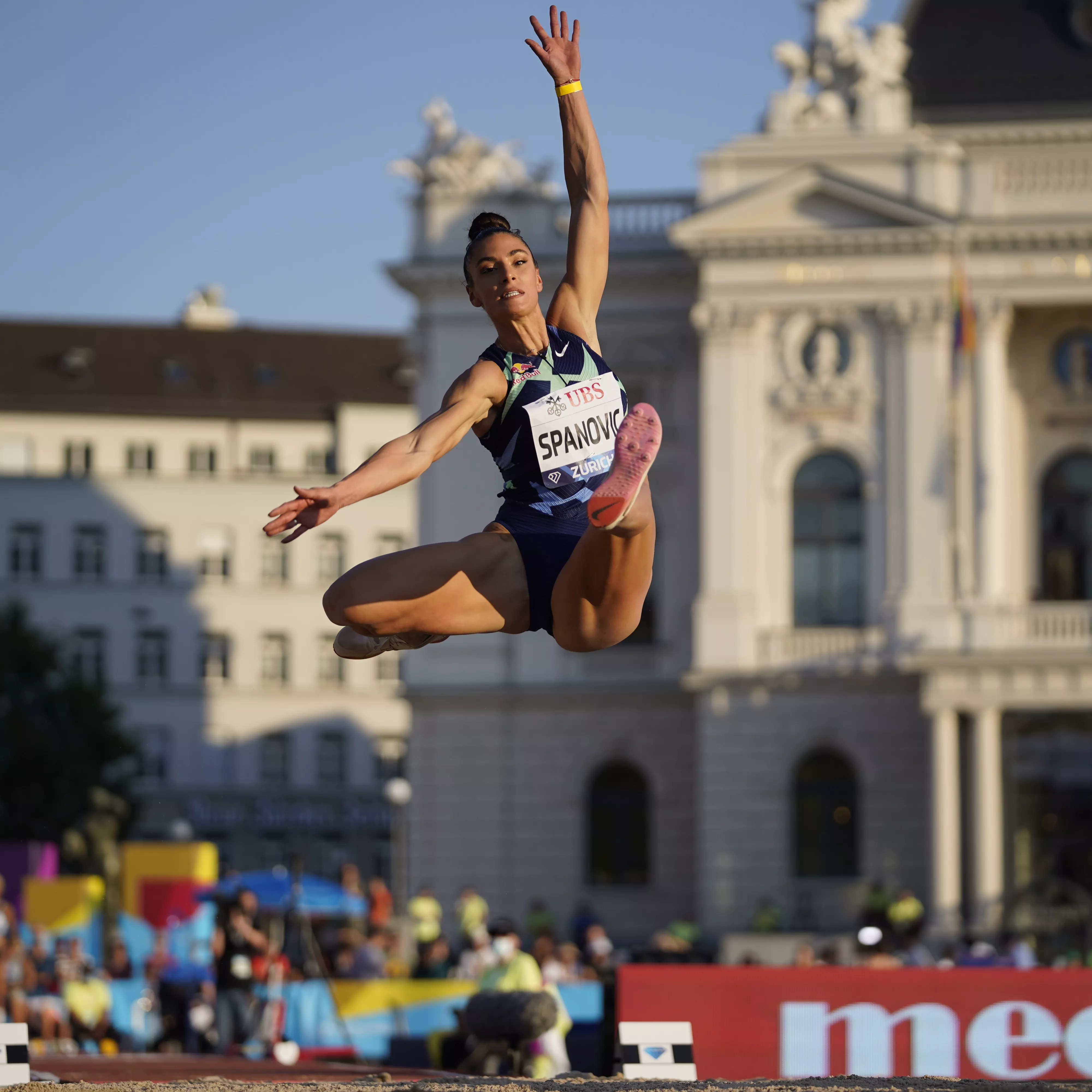 Serbian long jumper Ivana Španović posted by Admirateur1