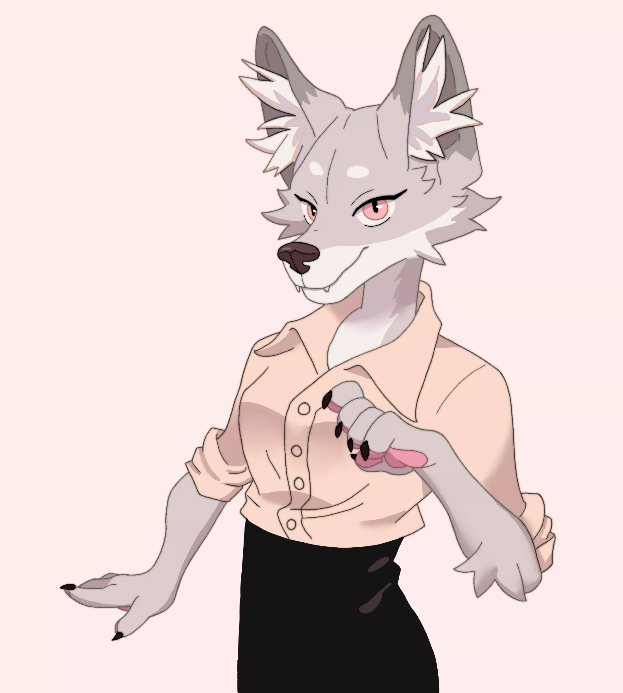 Serious business girl. Commissions are open! more details on the comments (@pearrrlxyz on twitter) posted by mareanxbastos