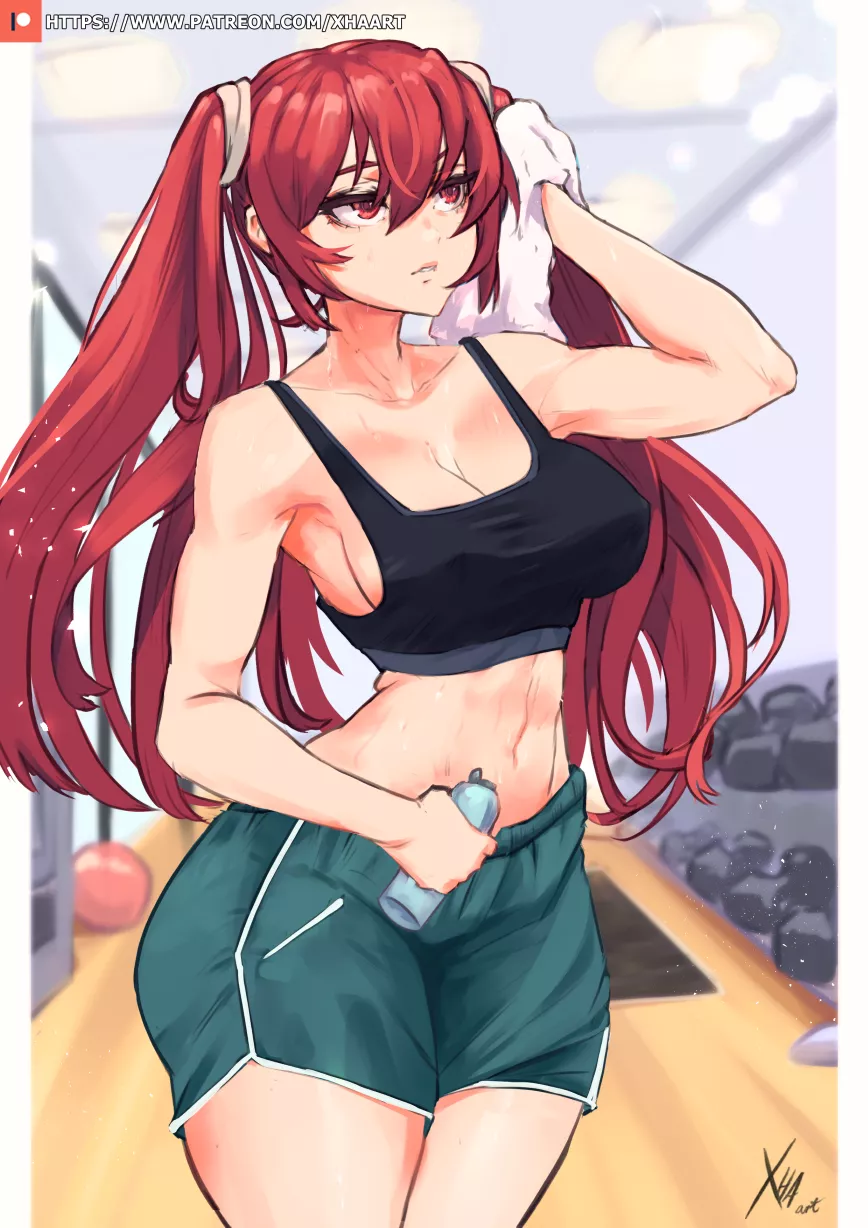 Severa at the gym (XHAart) posted by XHAart