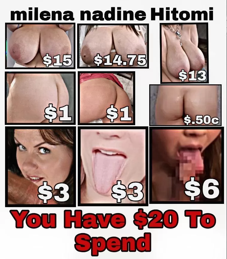 (Sex Store) You Have $20 To Spend posted by iluvbigboobs58