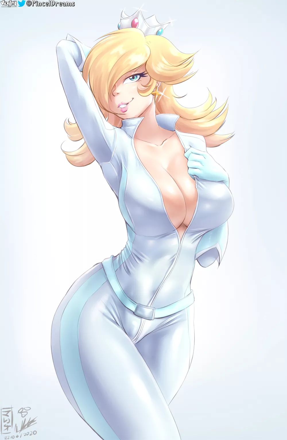 Sexy Bike Suit Rosalina (Viejillox ) [Mario] posted by sequence_string