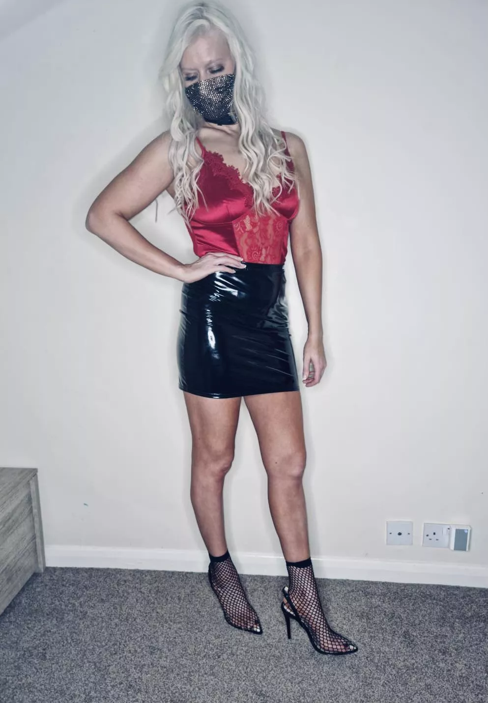 Sexy Blonde Devil posted by sparkly-and-savage