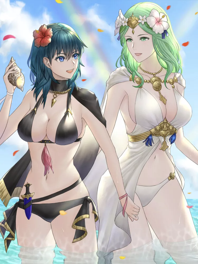 Sexy Byleth & Rhea (Fire Emblem Series) posted by Key_Temperature_1845