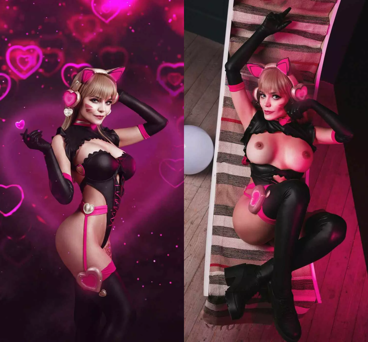 Sexy D.Va outfit on Kalinka Fox posted by [deleted]