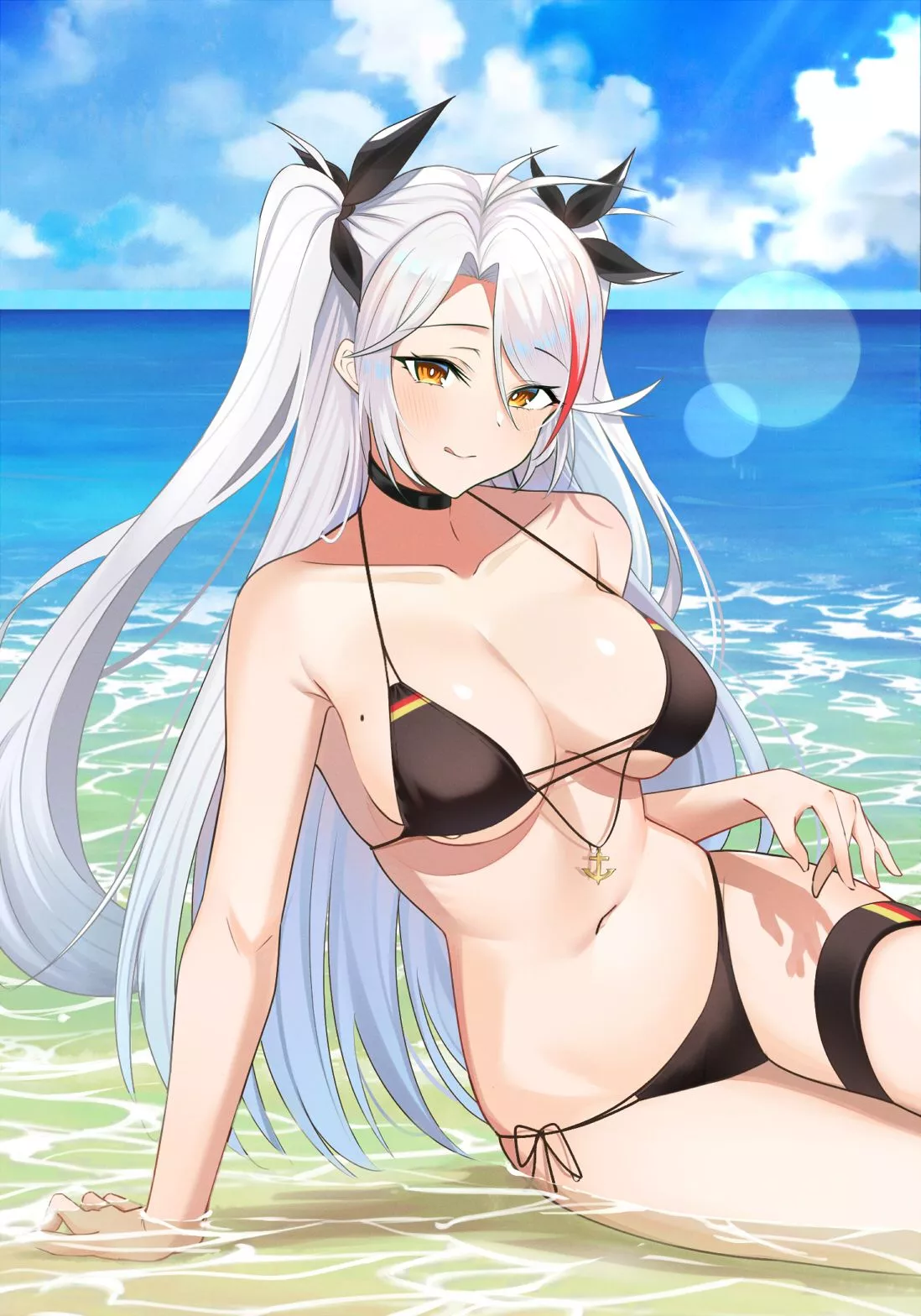 Sexy German Engineering (KMS Prinz Eugen, Azur Lane, Ironblood Faction) posted by YandereLover22