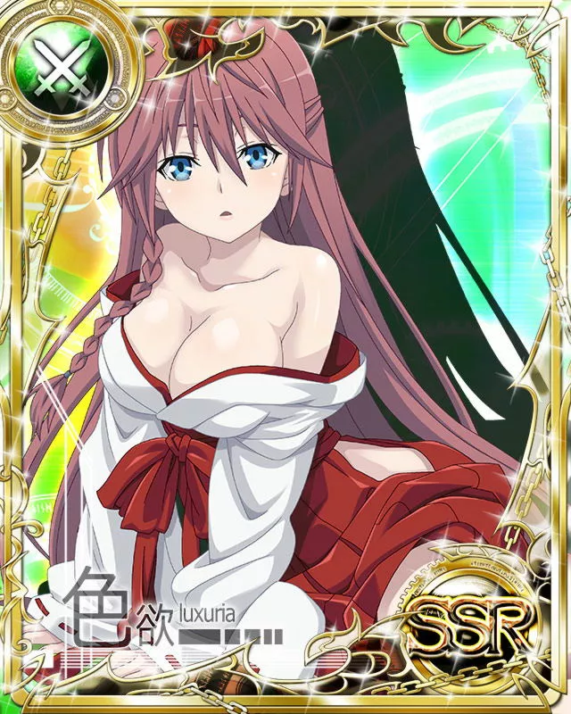 Sexy Shrine Maiden (Lilith Asami, Trinity Seven) posted by Key_Temperature_1845