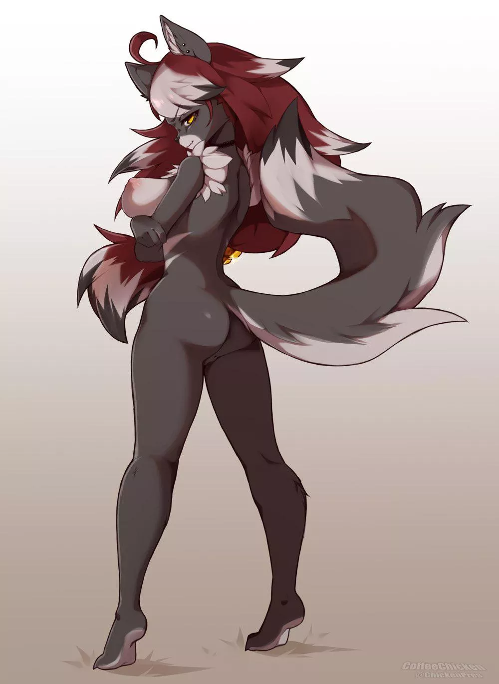 Sexy Wolf [F] (CoffeeChicken) posted by 5headedragon